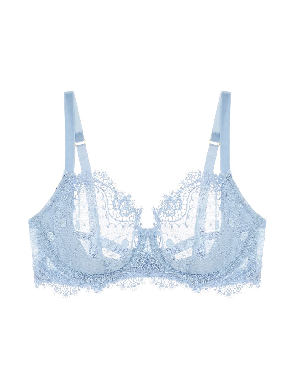 Dita Von Teese Vedette Underwire Bra in blue