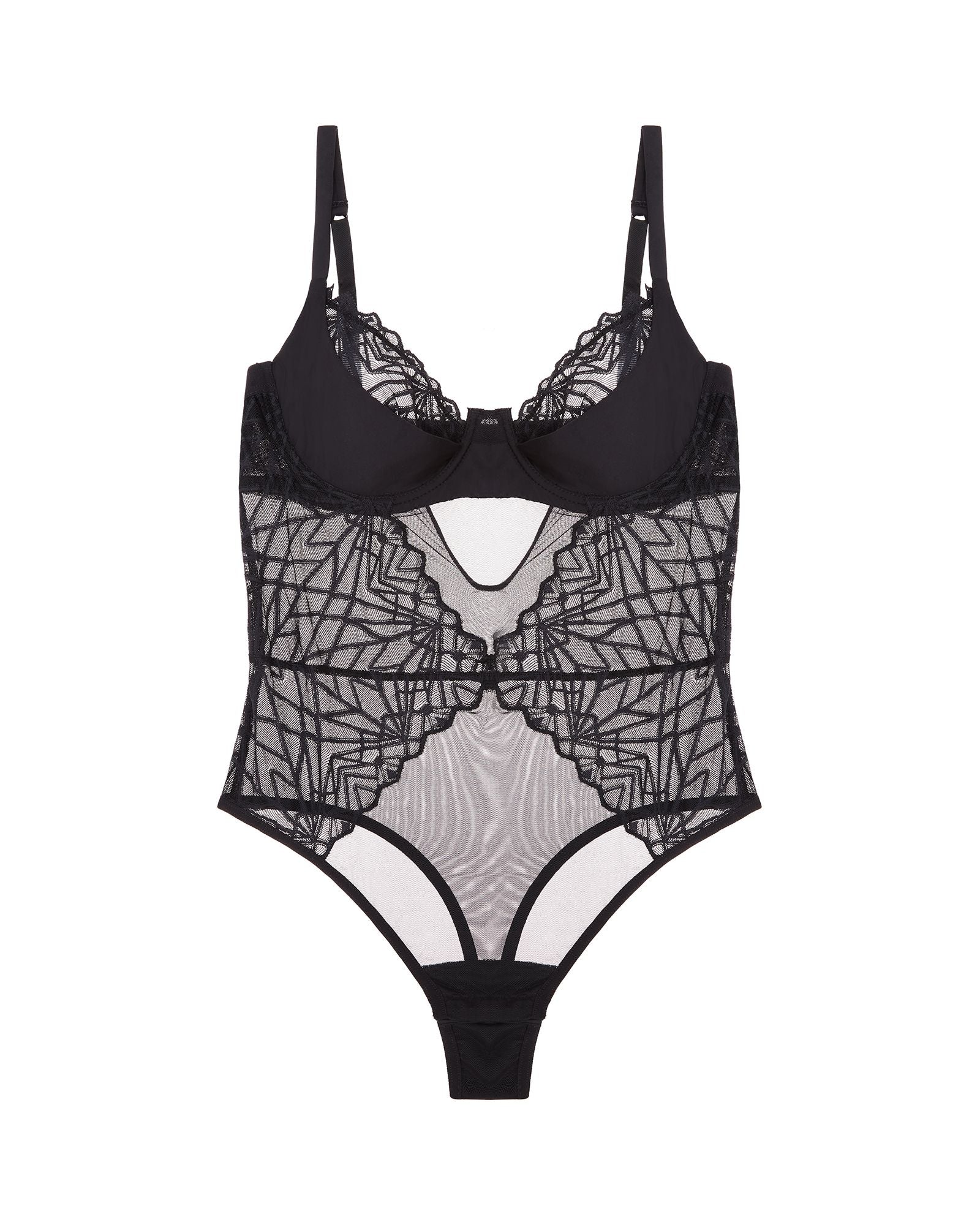 Cosabella Kiera Underwire Teddy in black