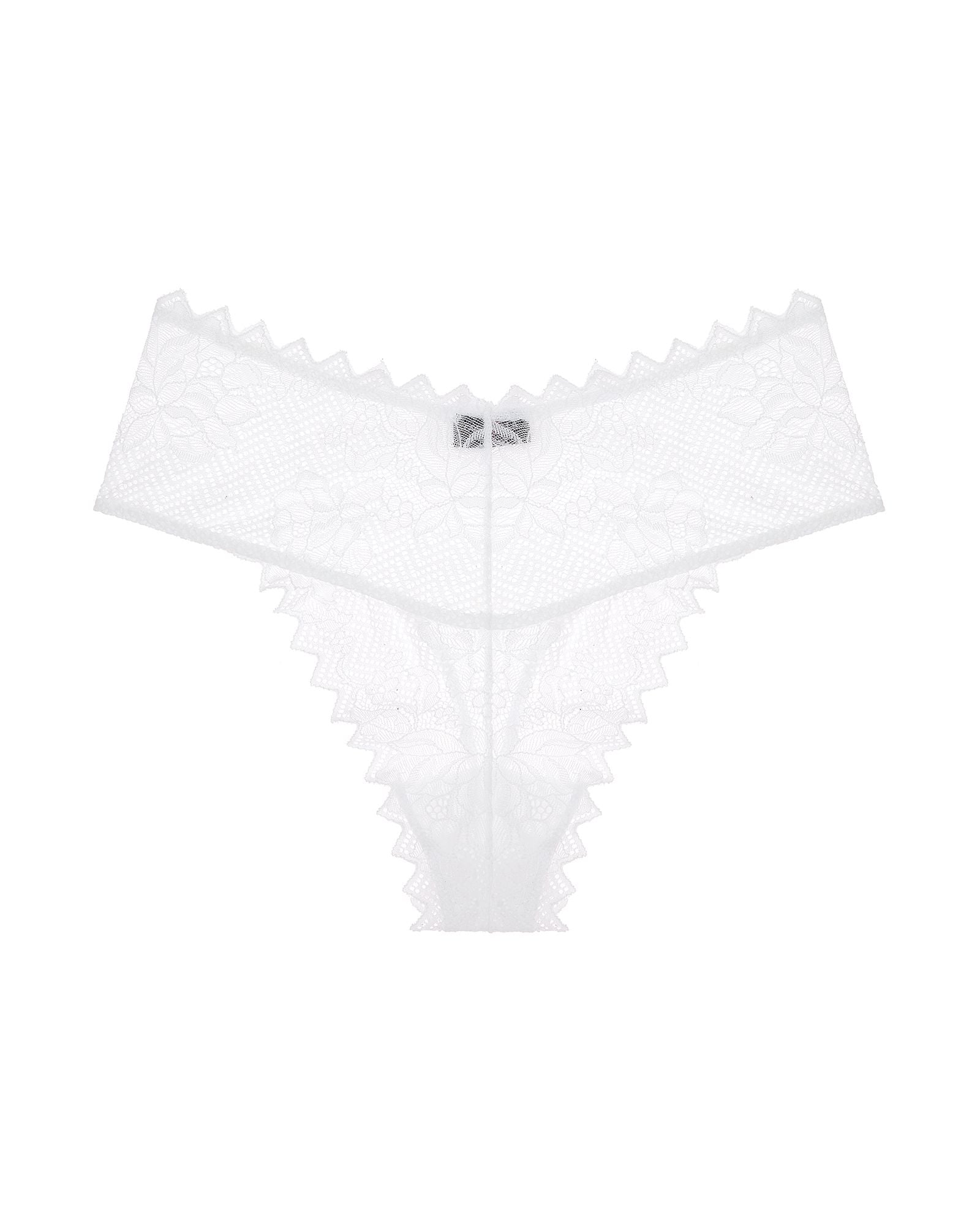 Cosabella Leonora Low Rise Thong in white