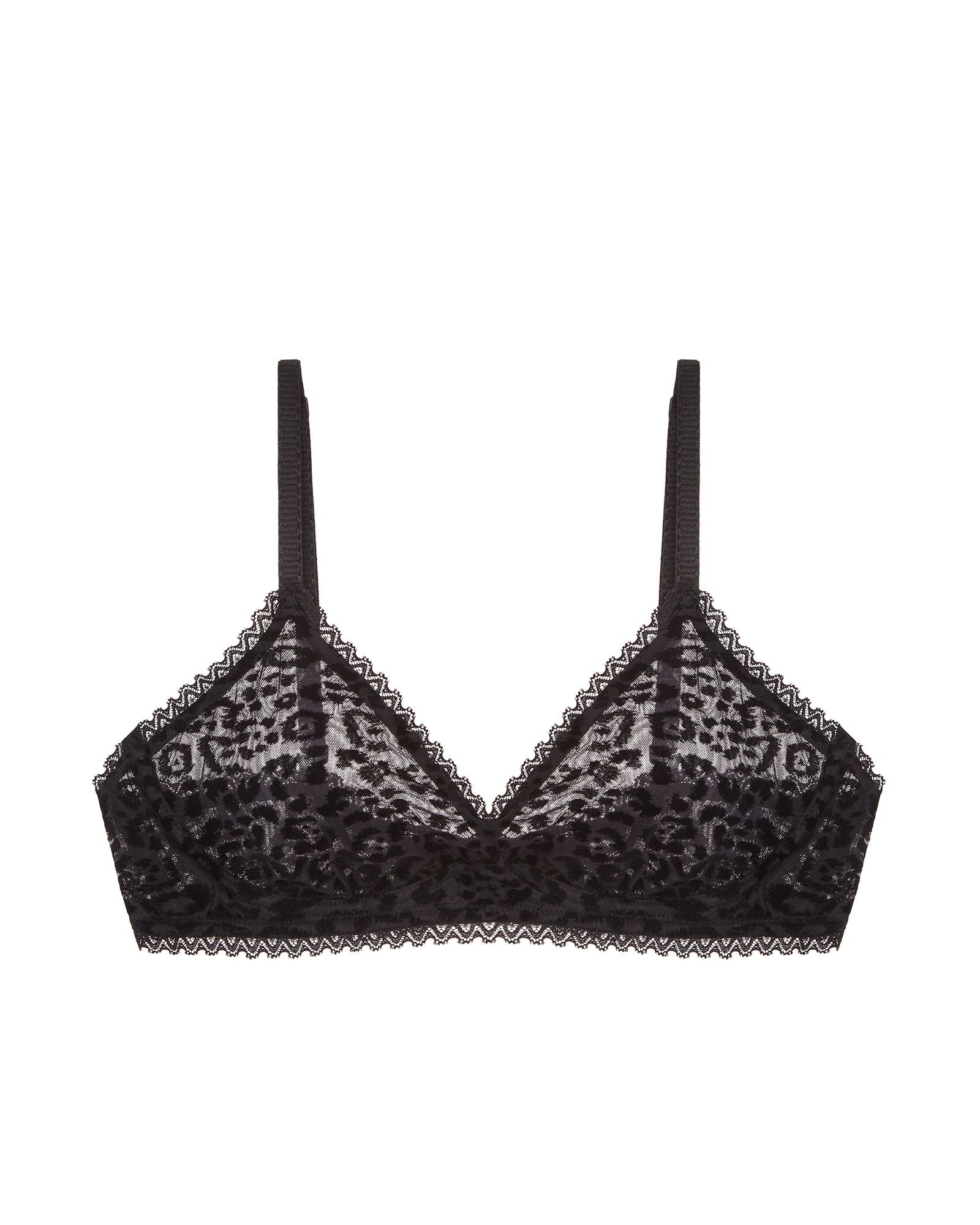Cosabella Mesh Temptation Soft Bra in black