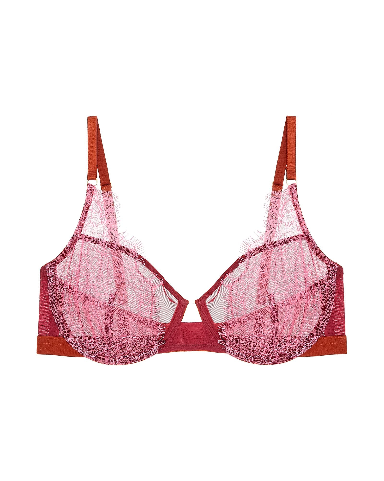 Dora Larsen Ana Non-Padded Underwire Bra in pink