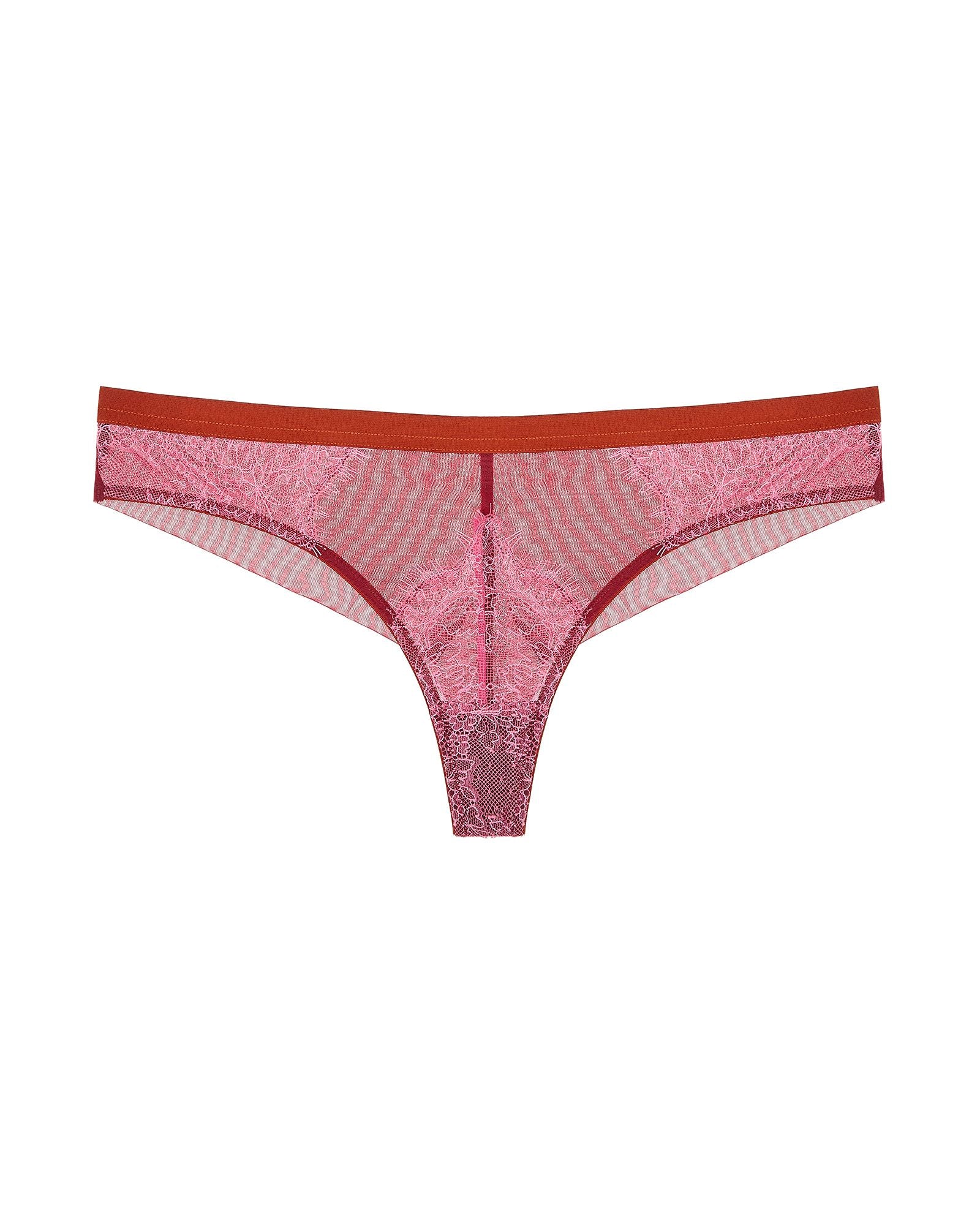 Dora Larsen Ana Seamless Back Knicker in pink