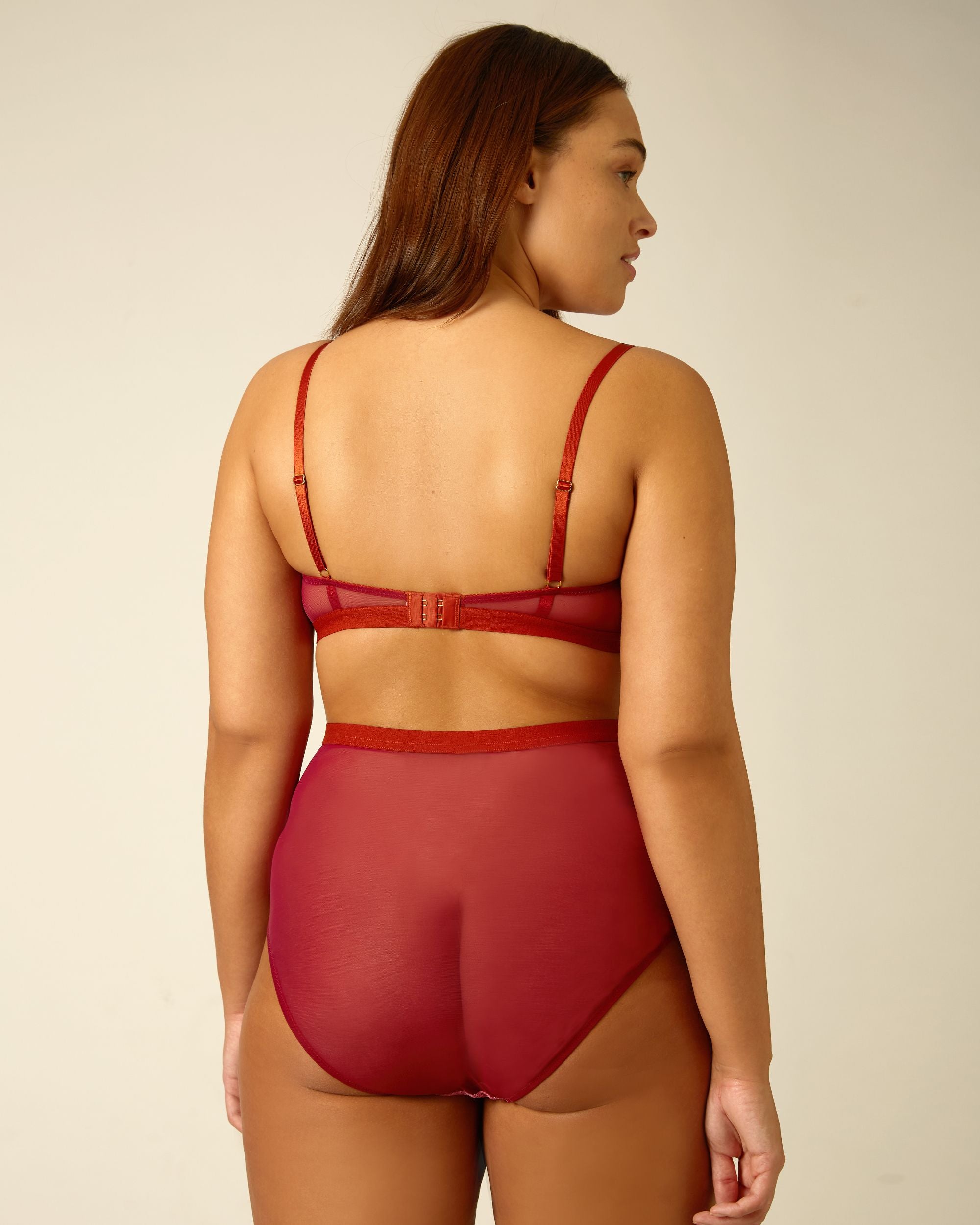 Dora Larsen Ana High Waist Knicker in pink