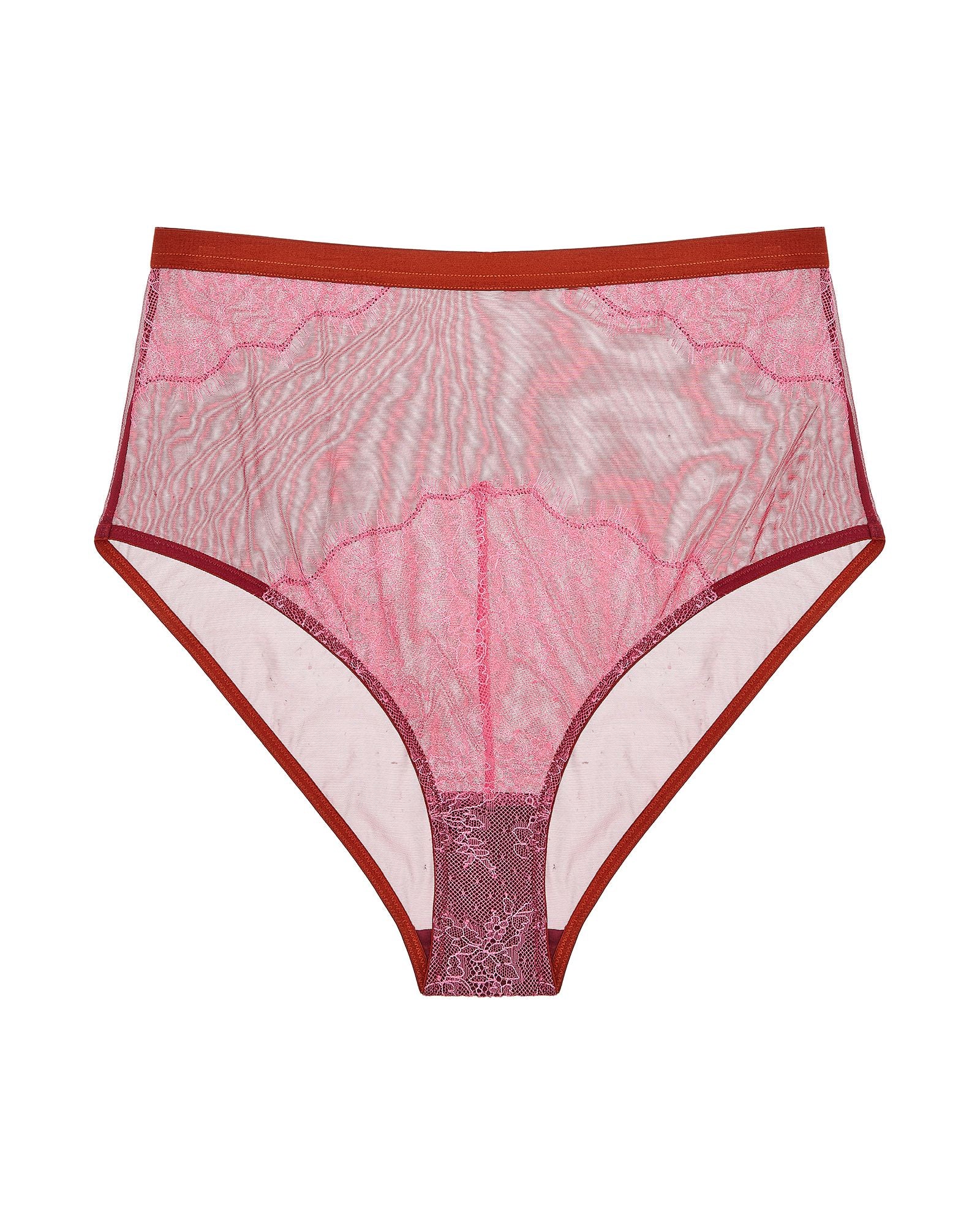 Dora Larsen Ana High Waist Knicker in pink