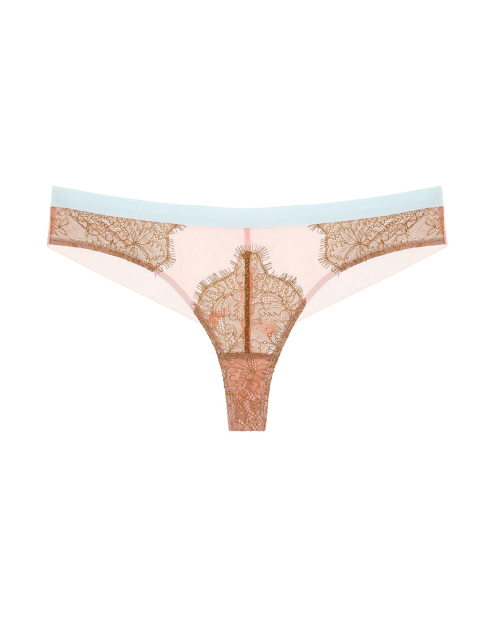Dora Larsen Celi Seamless Back Knicker in beige