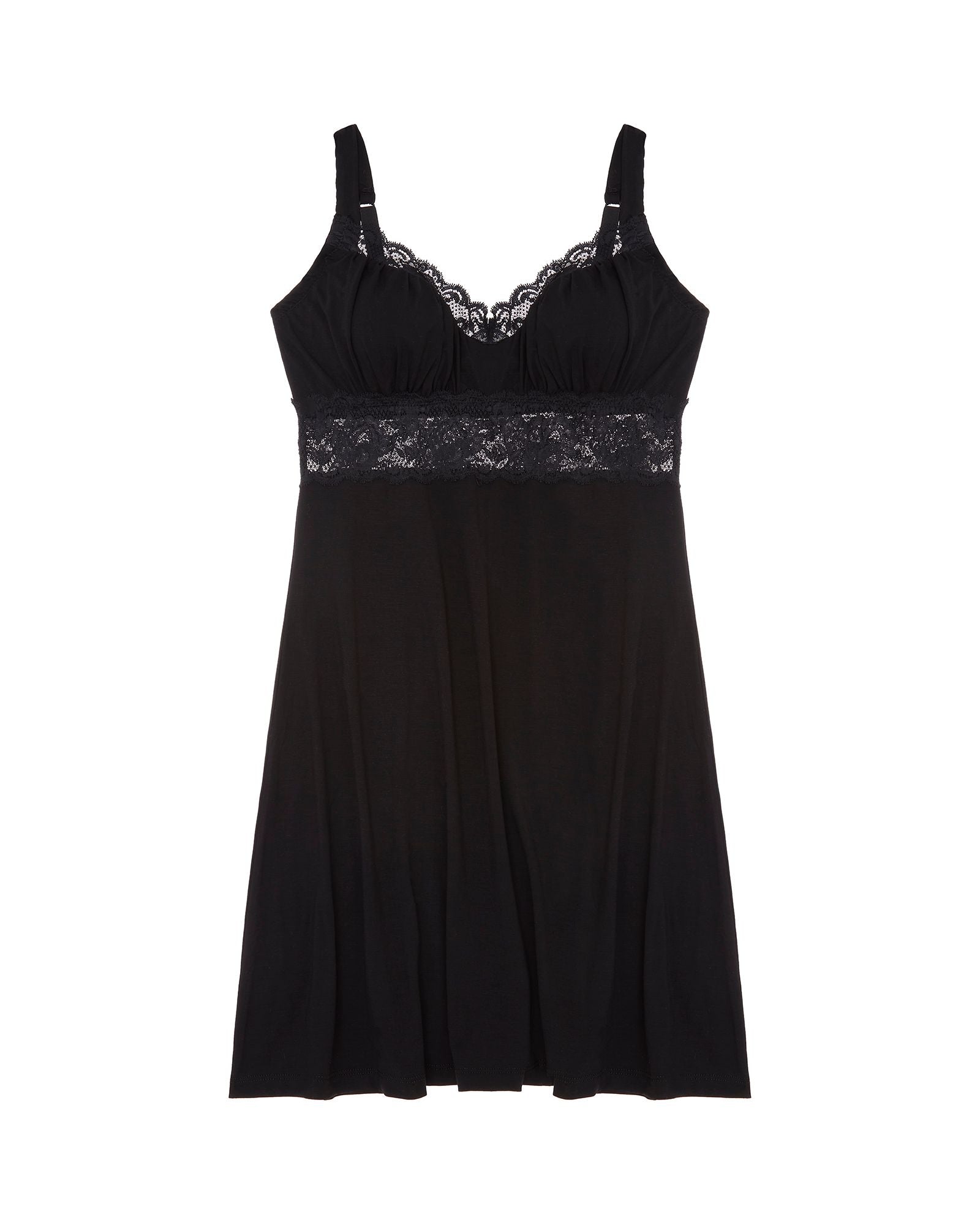 Cosabella Talco Curvy Chemise in black