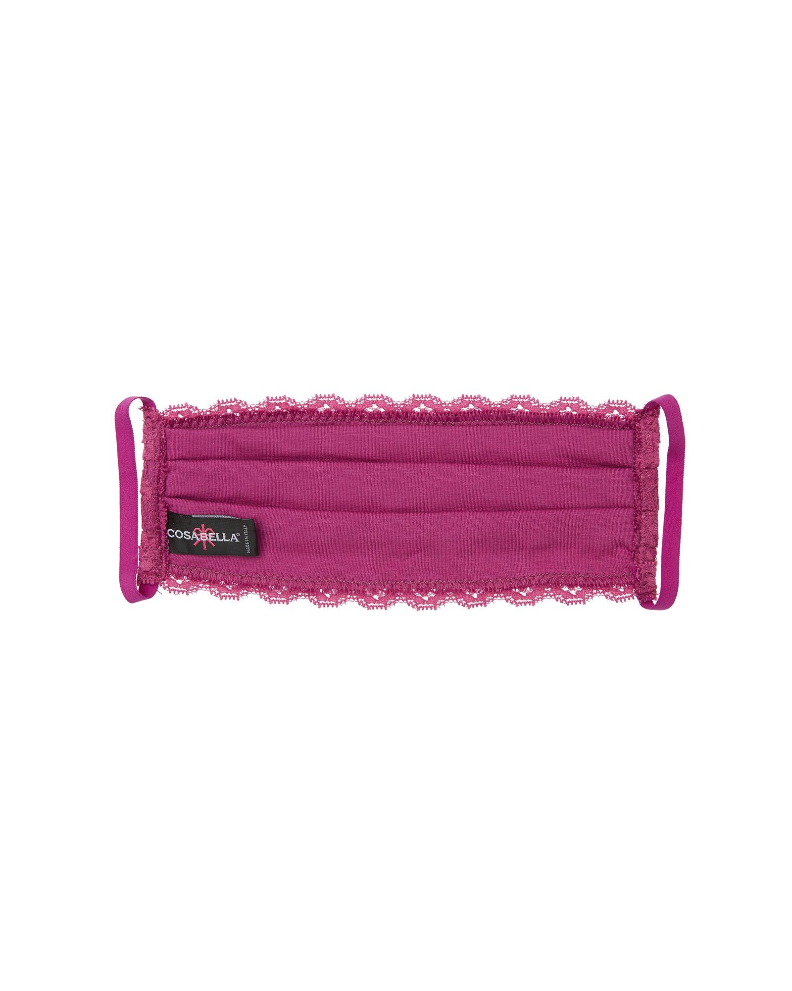 Cosabella Never Say Never Pleated Mask in pink