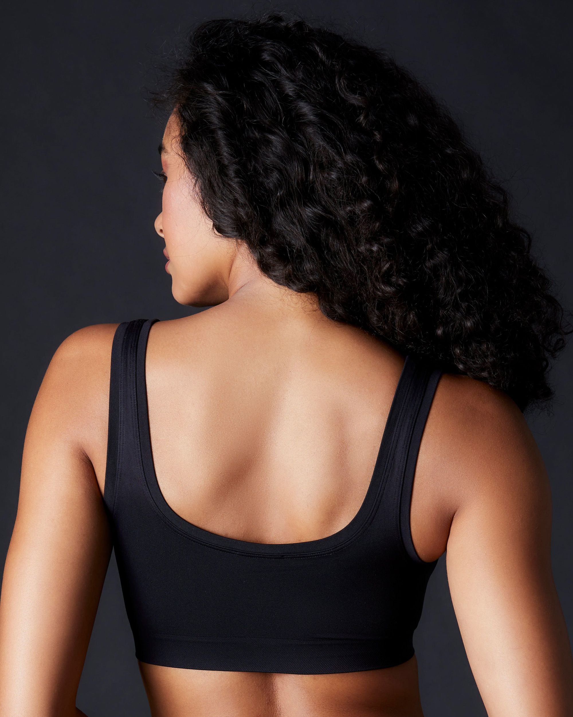 Hanro Touch Feeling Crop Top in black