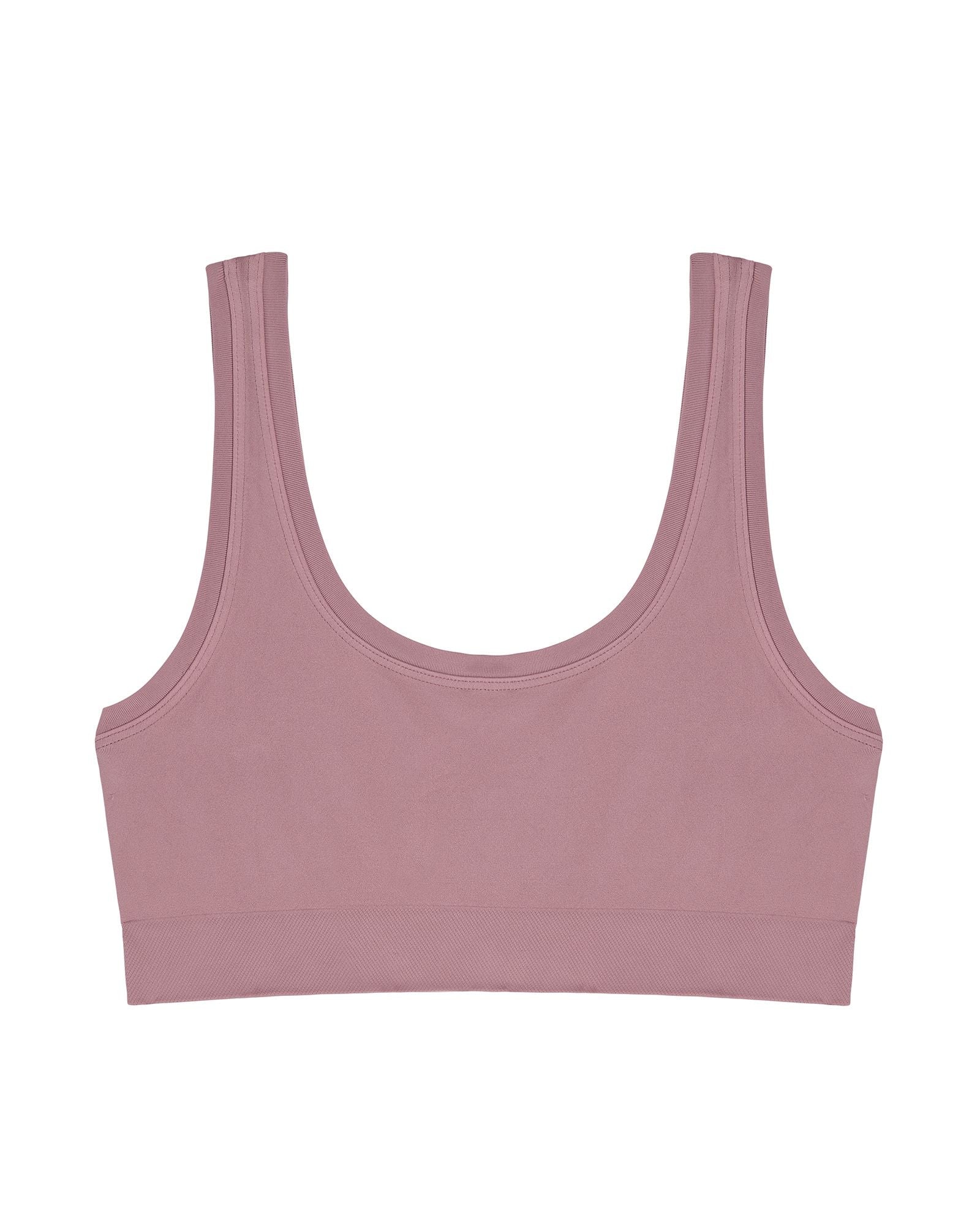 Hanro Touch Feeling Crop Top in pink