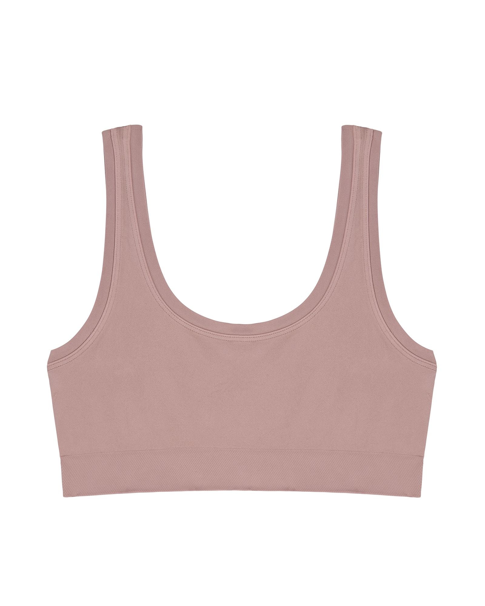 Hanro Touch Feeling Crop Top in pink