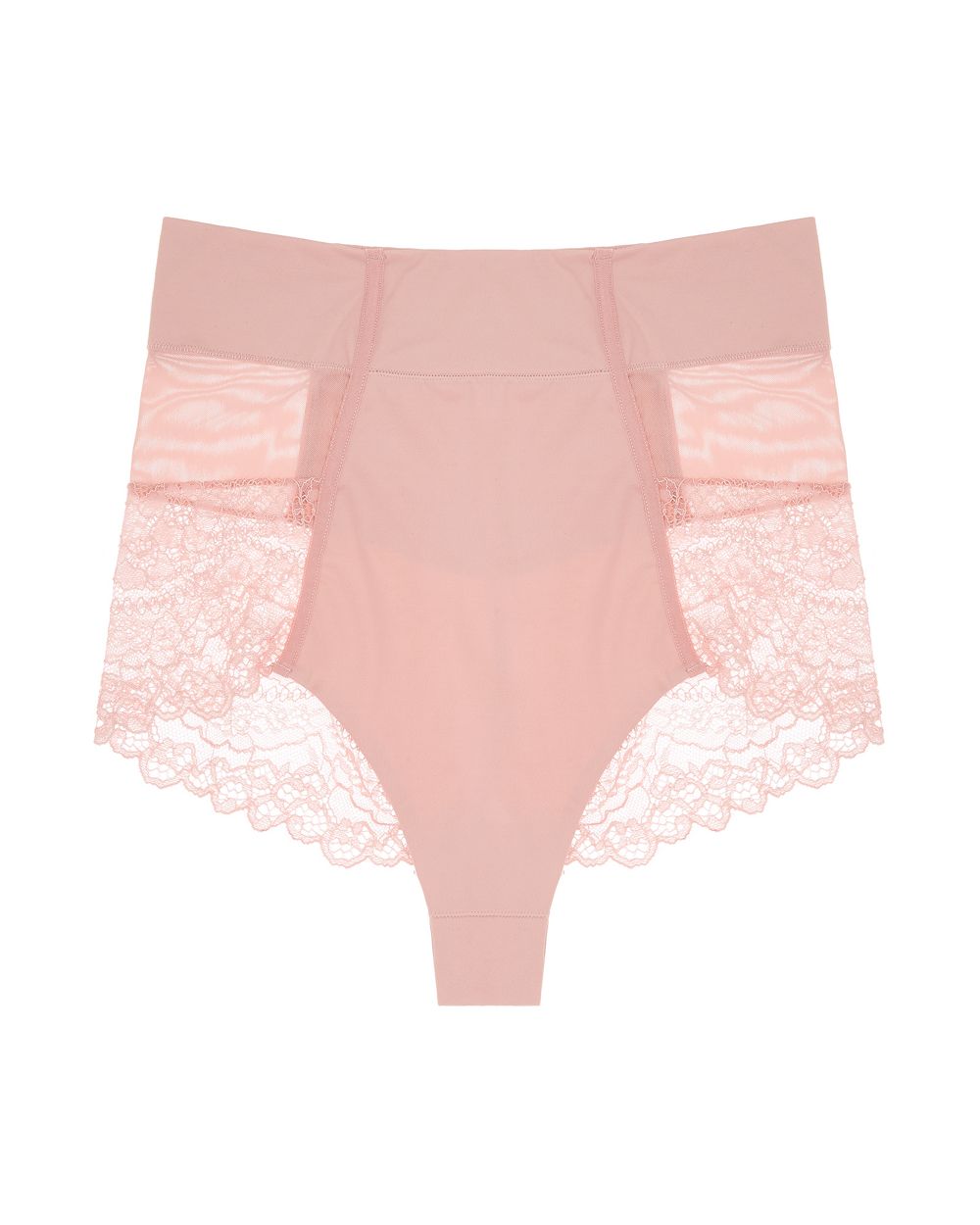 Squeem Brazilian Flair Mid Waist Brief in pink