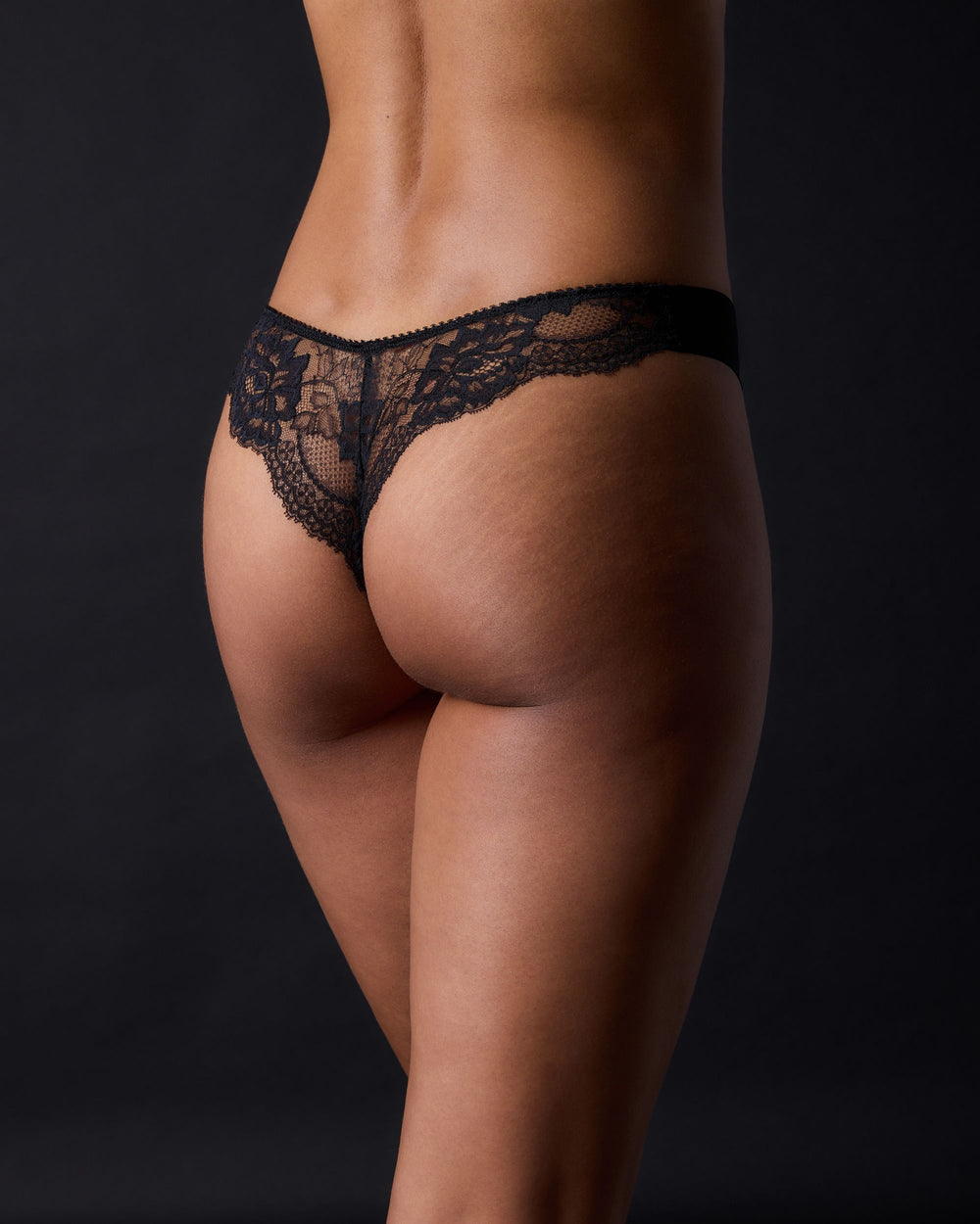 Journelle Isabel Jolie Thong in black
