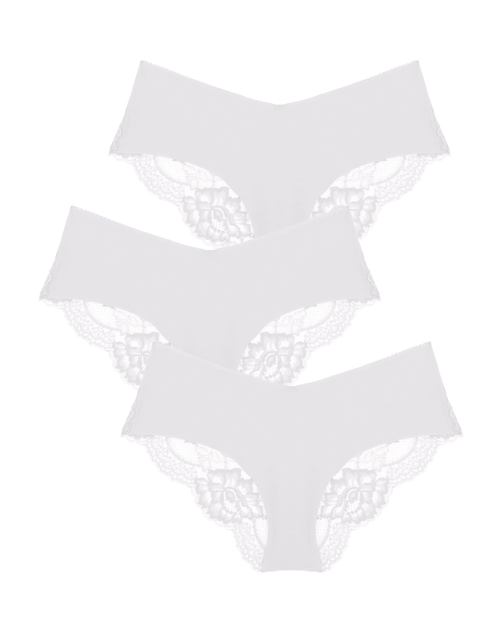 Journelle Isabel Jolie Hipster 3 Pack in white