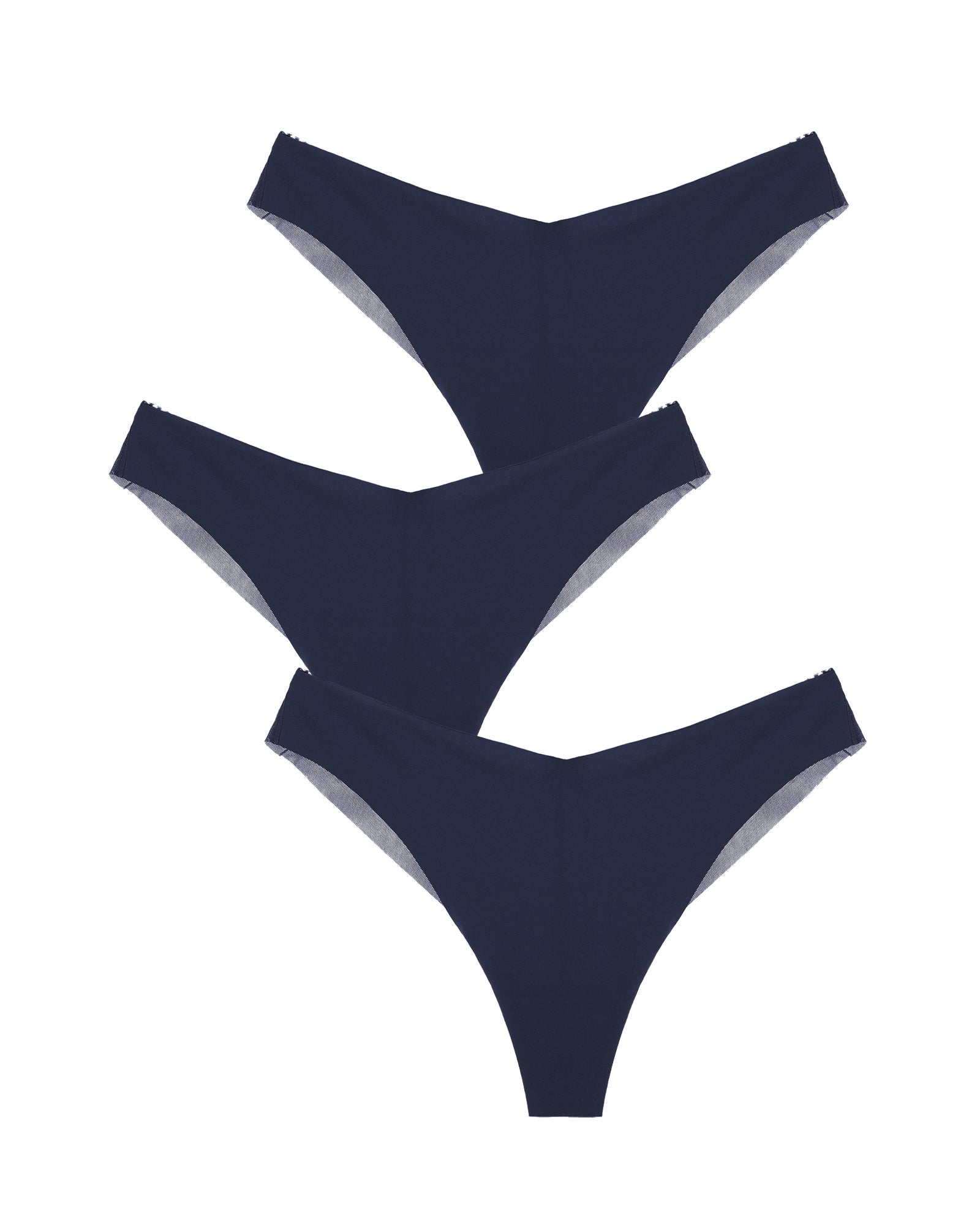 Journelle Victoire Jolie Thong 3 Pack in blue