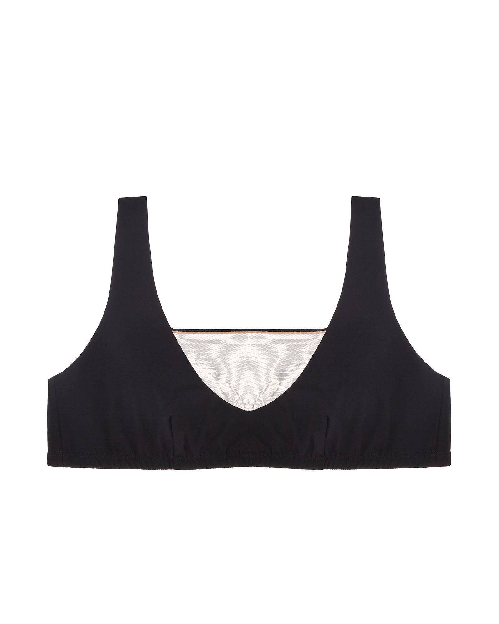 Cosabella Soprano Scoopneck Bralette in black