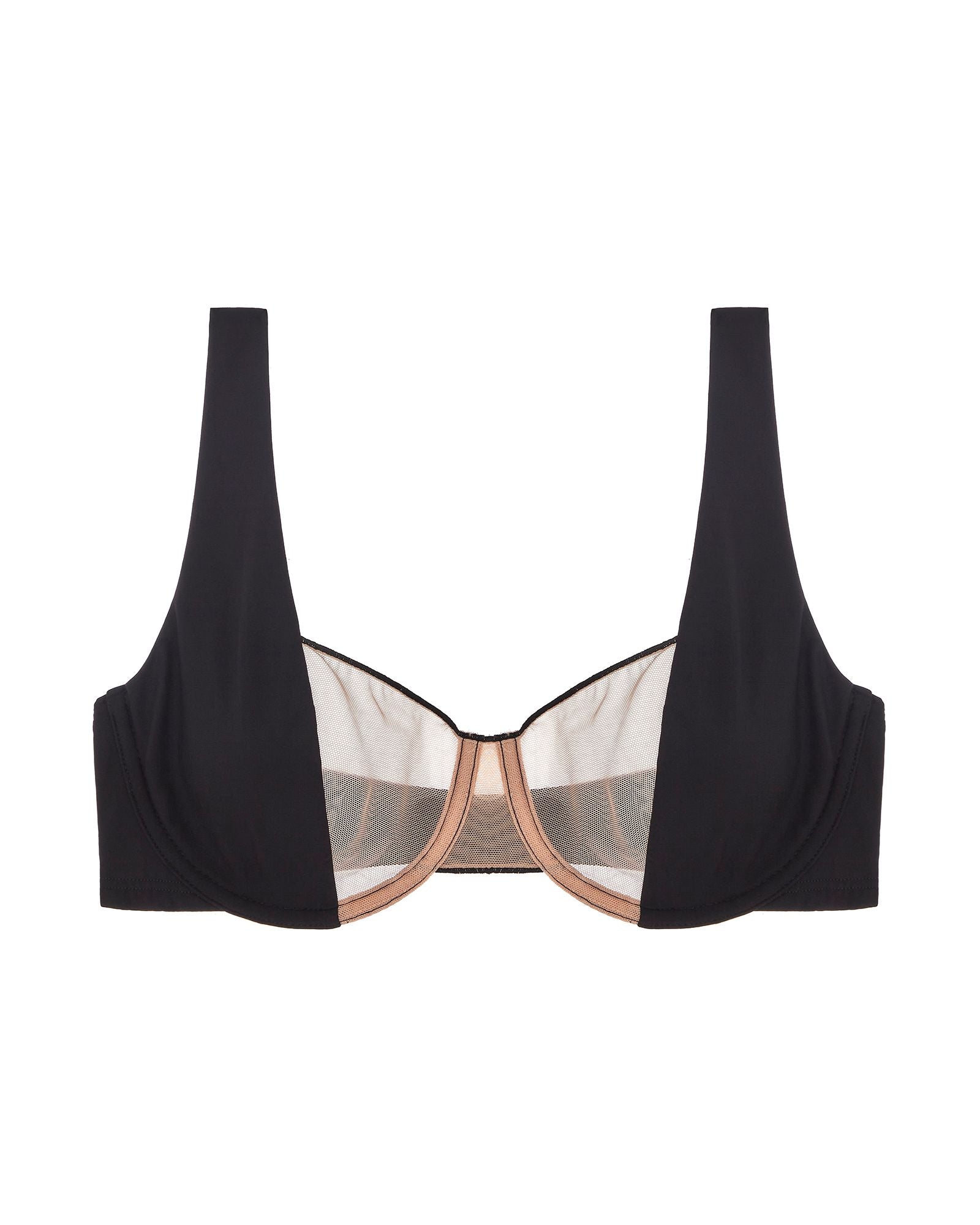Cosabella Soprano Illusion Underwire Bra in black