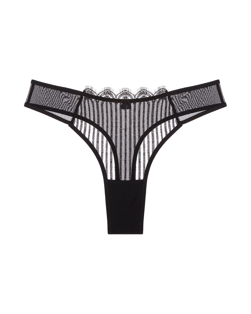 Taryn Winters Camille Thong in black