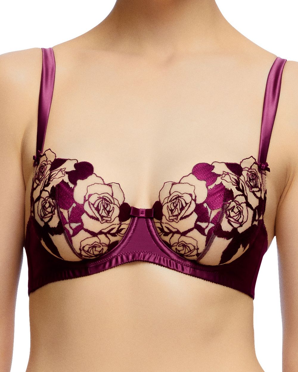 Dita Von Teese Rosabelle Non Padded Bra in purple