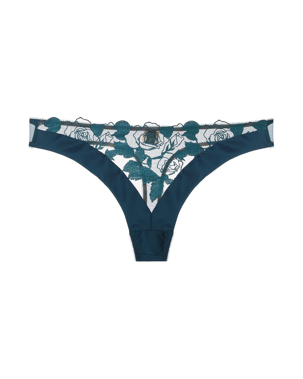 Dita Von Teese Rosabelle G-String in green