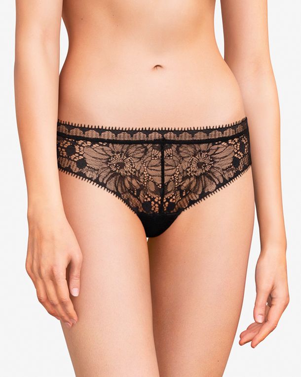 Chantelle Day to Night Tanga in black