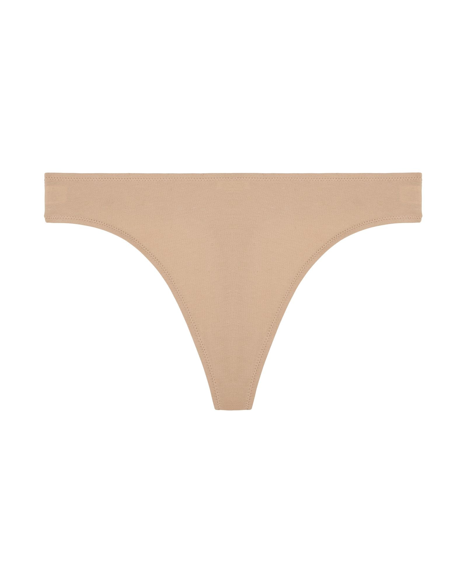 Skin Whisper Weight Genny Thong in beige