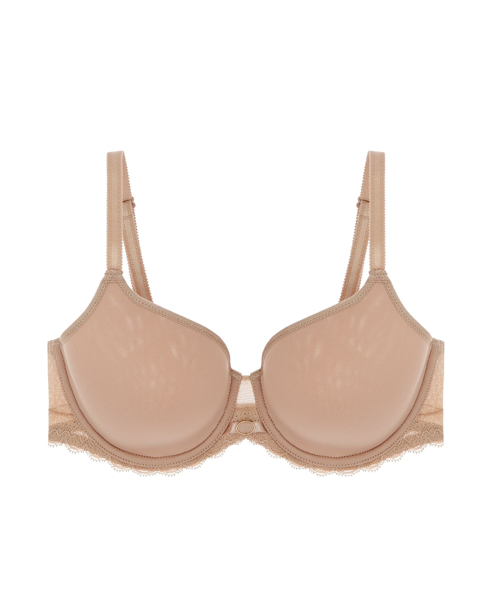 Chantelle Parisian Allure 3/4 Spacer Bra in beige