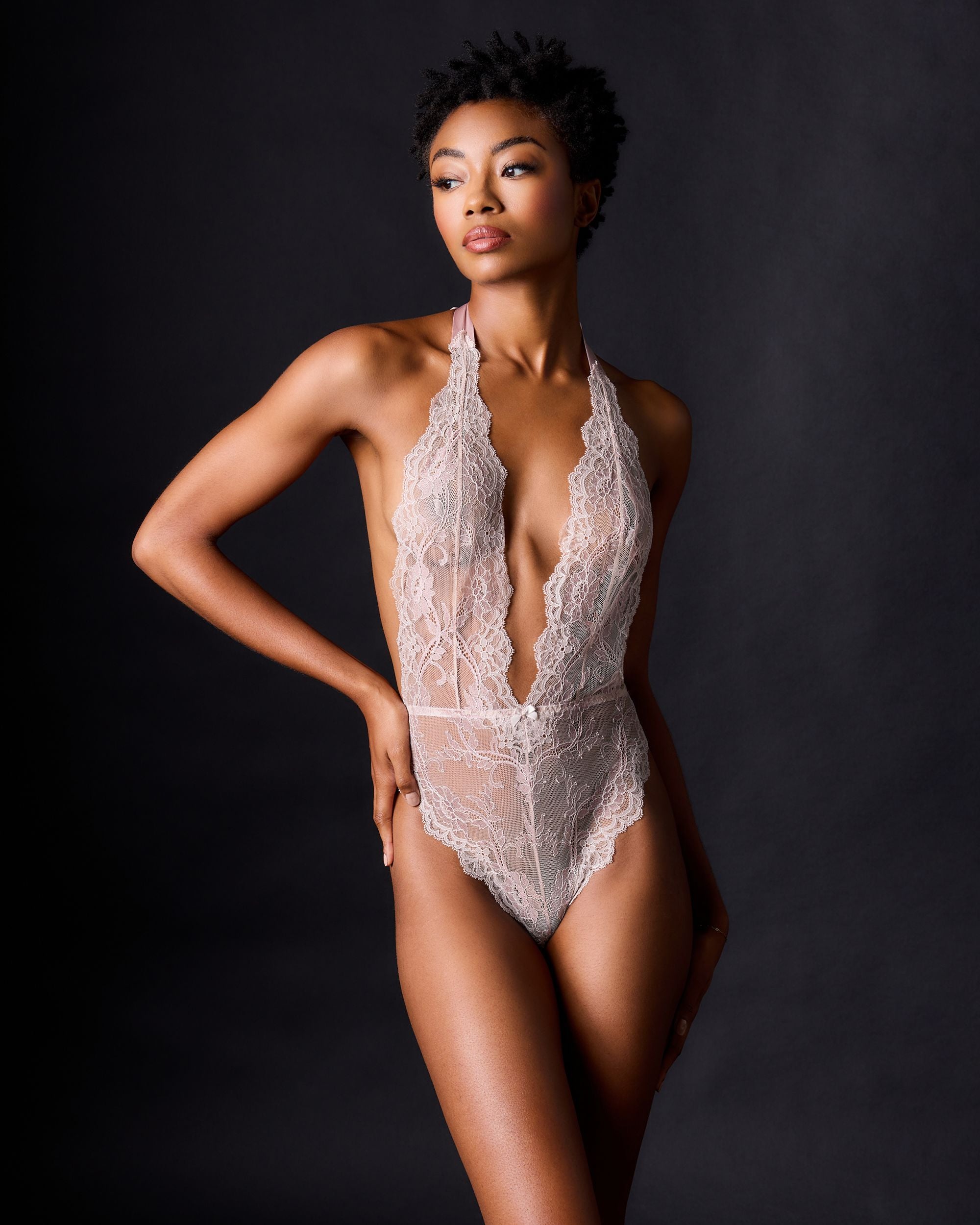 Journelle Anais Bodysuit in pink
