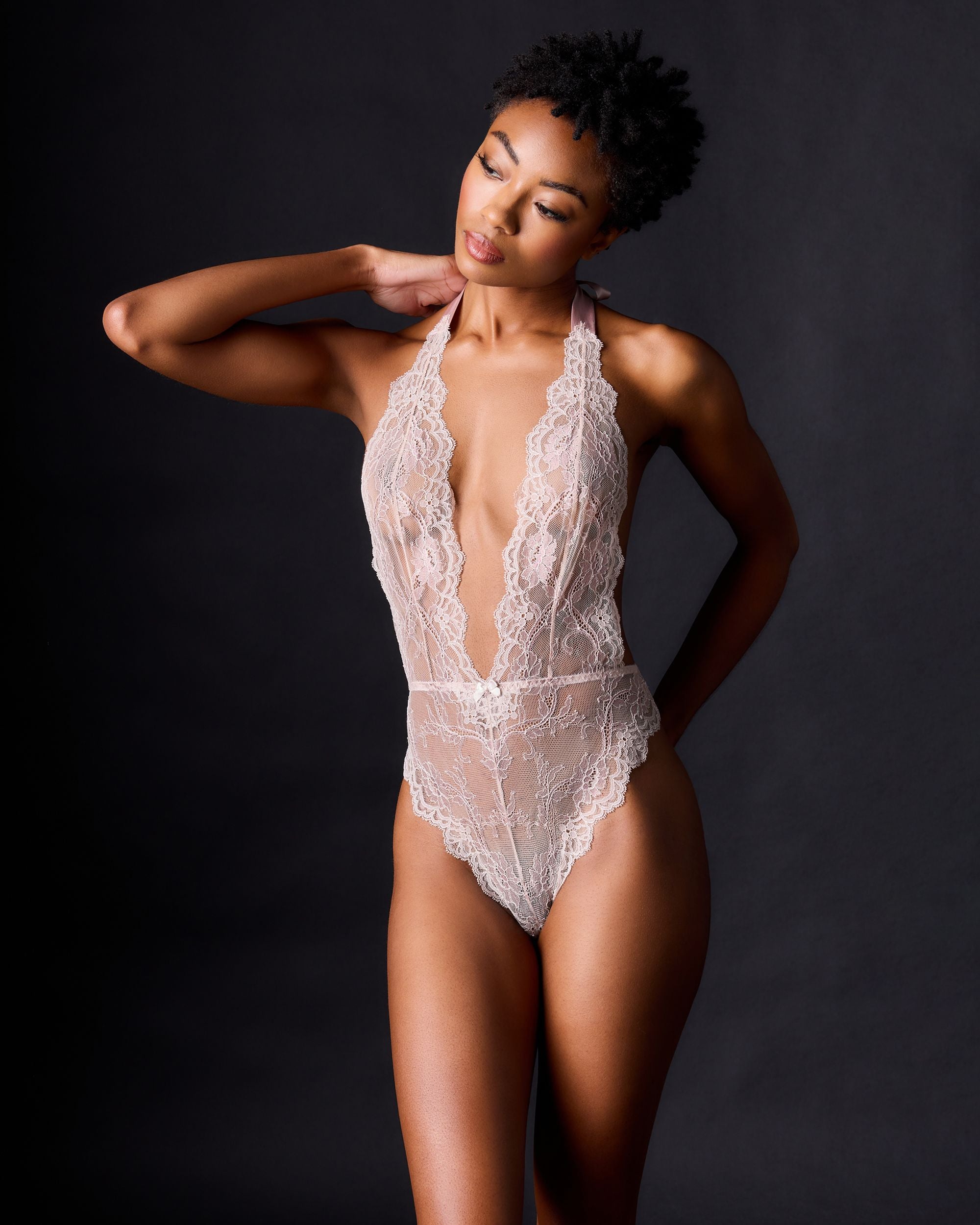 Journelle Anais Bodysuit in pink