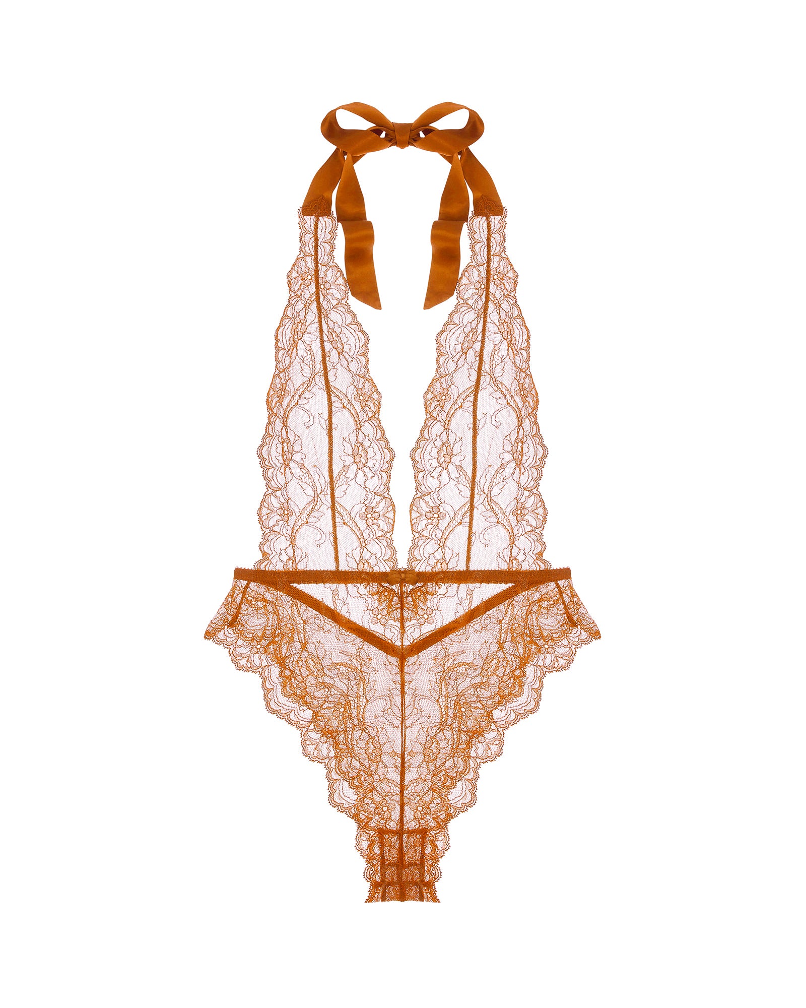 Journelle Anais Bodysuit in brown