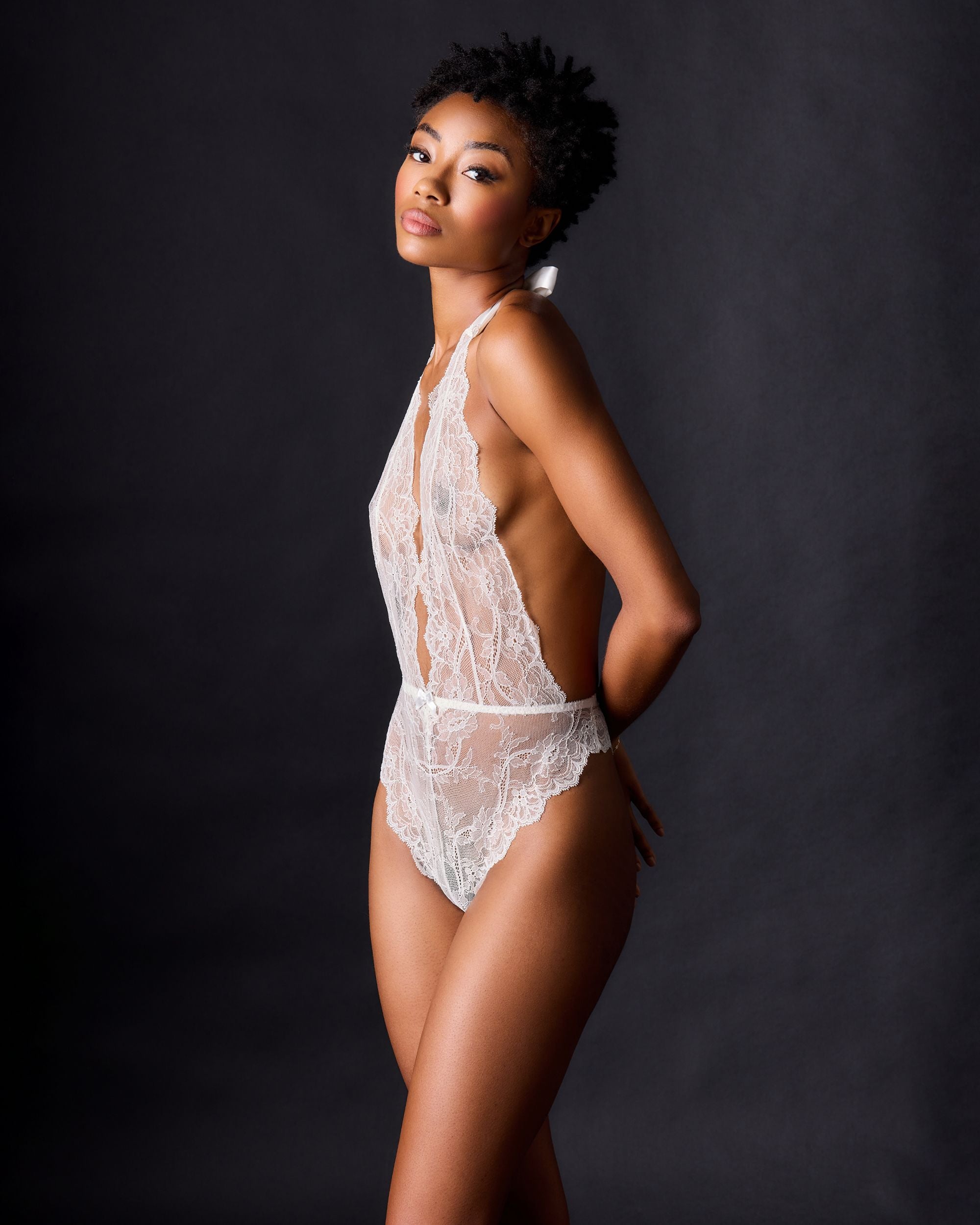 Journelle Anais Bodysuit in white