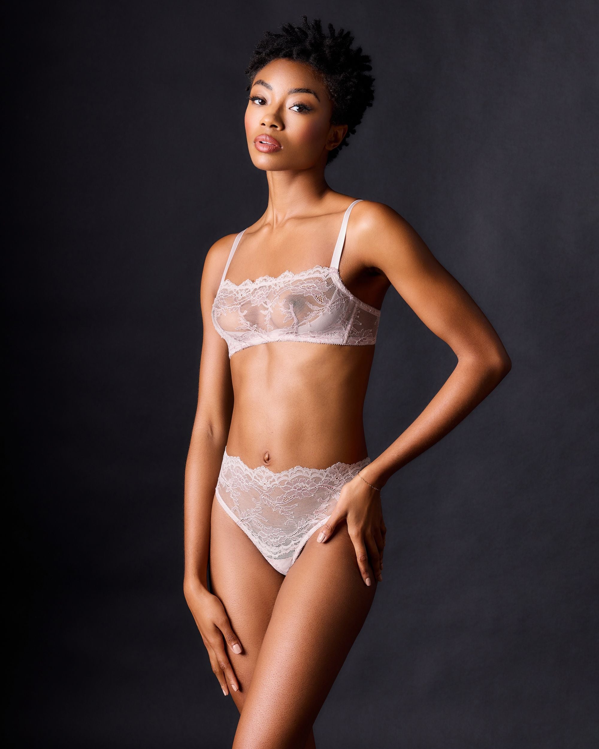 Journelle Anais Bralette in pink