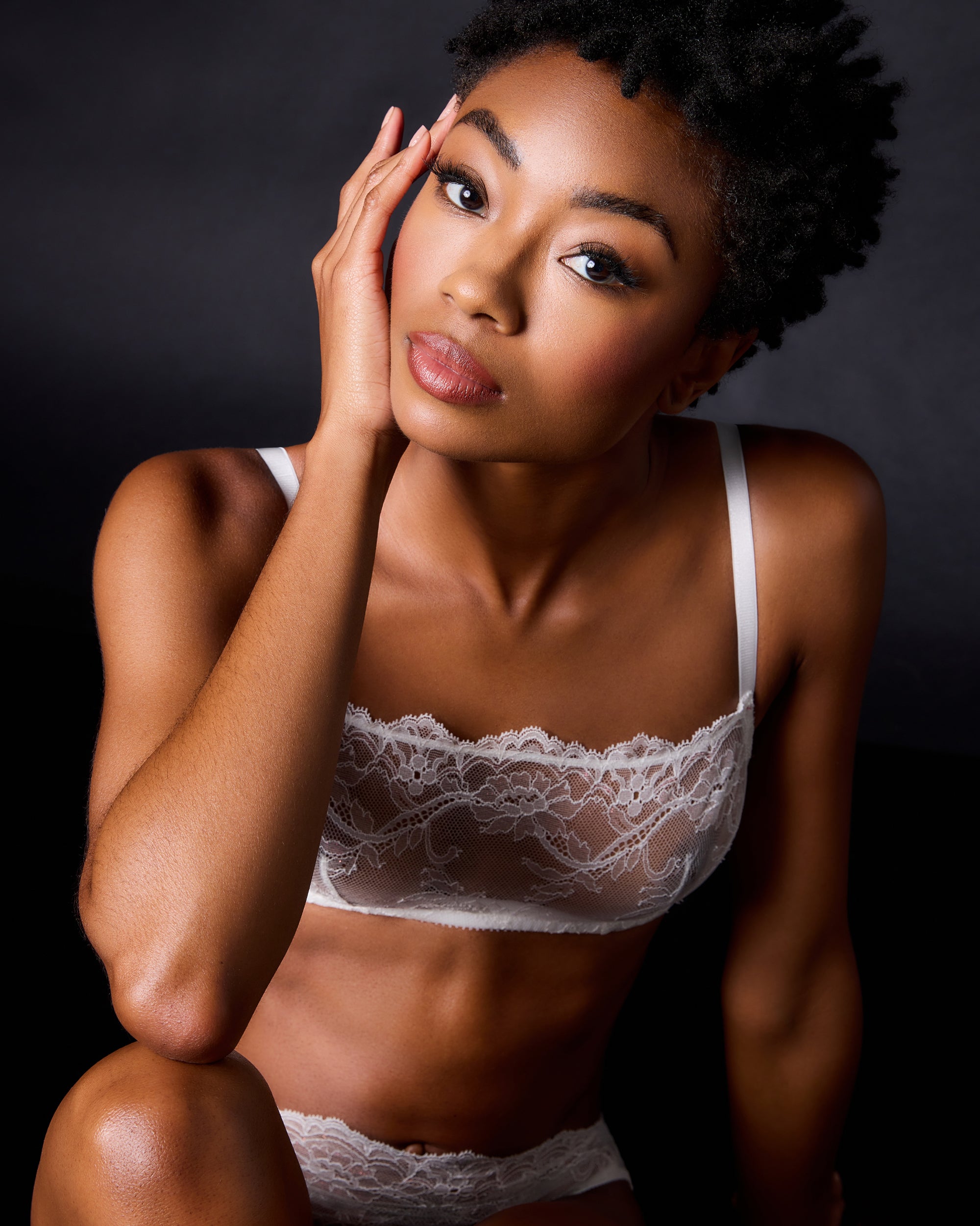 Journelle Anais Bralette in white