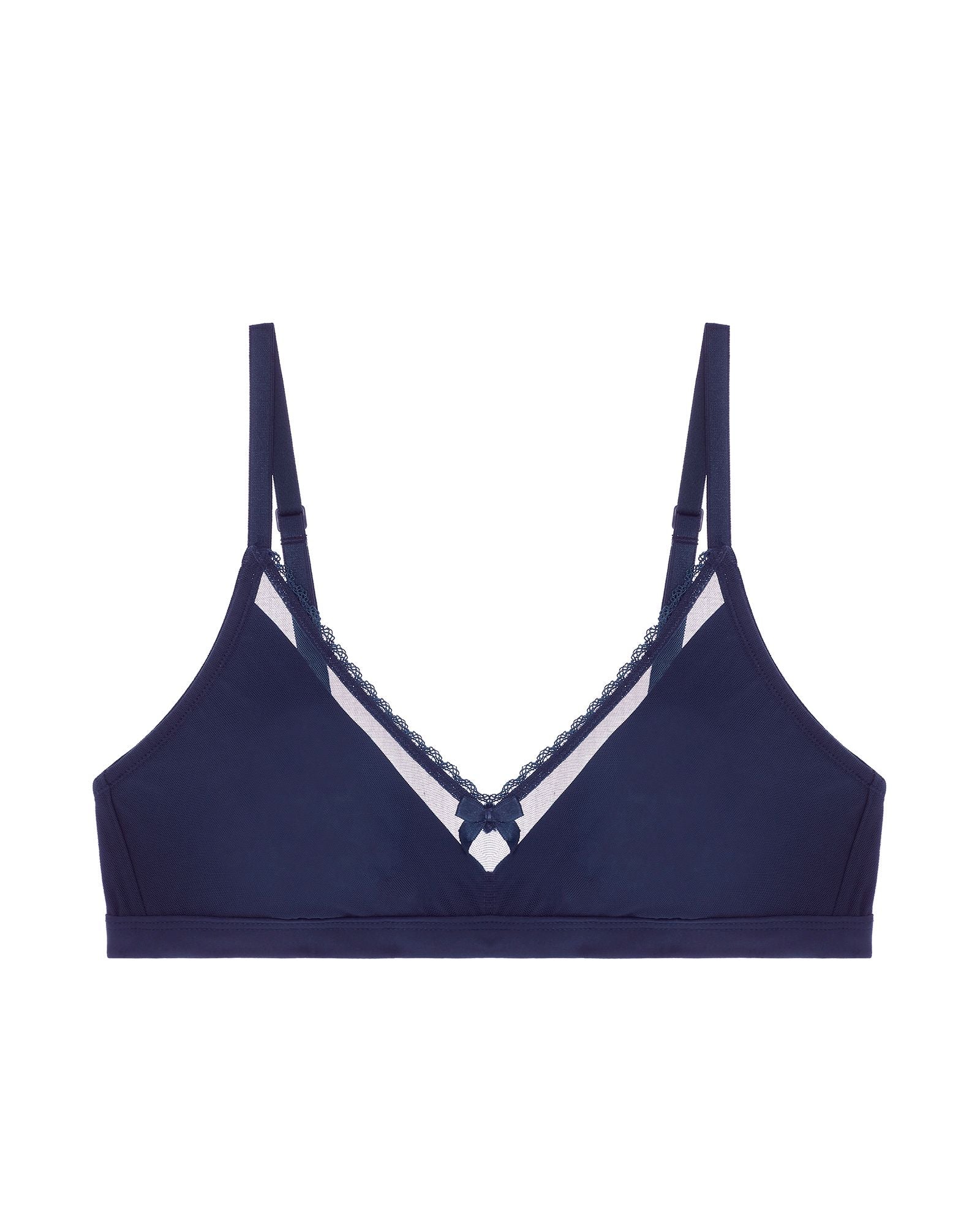 Journelle Victoire Bralette in blue