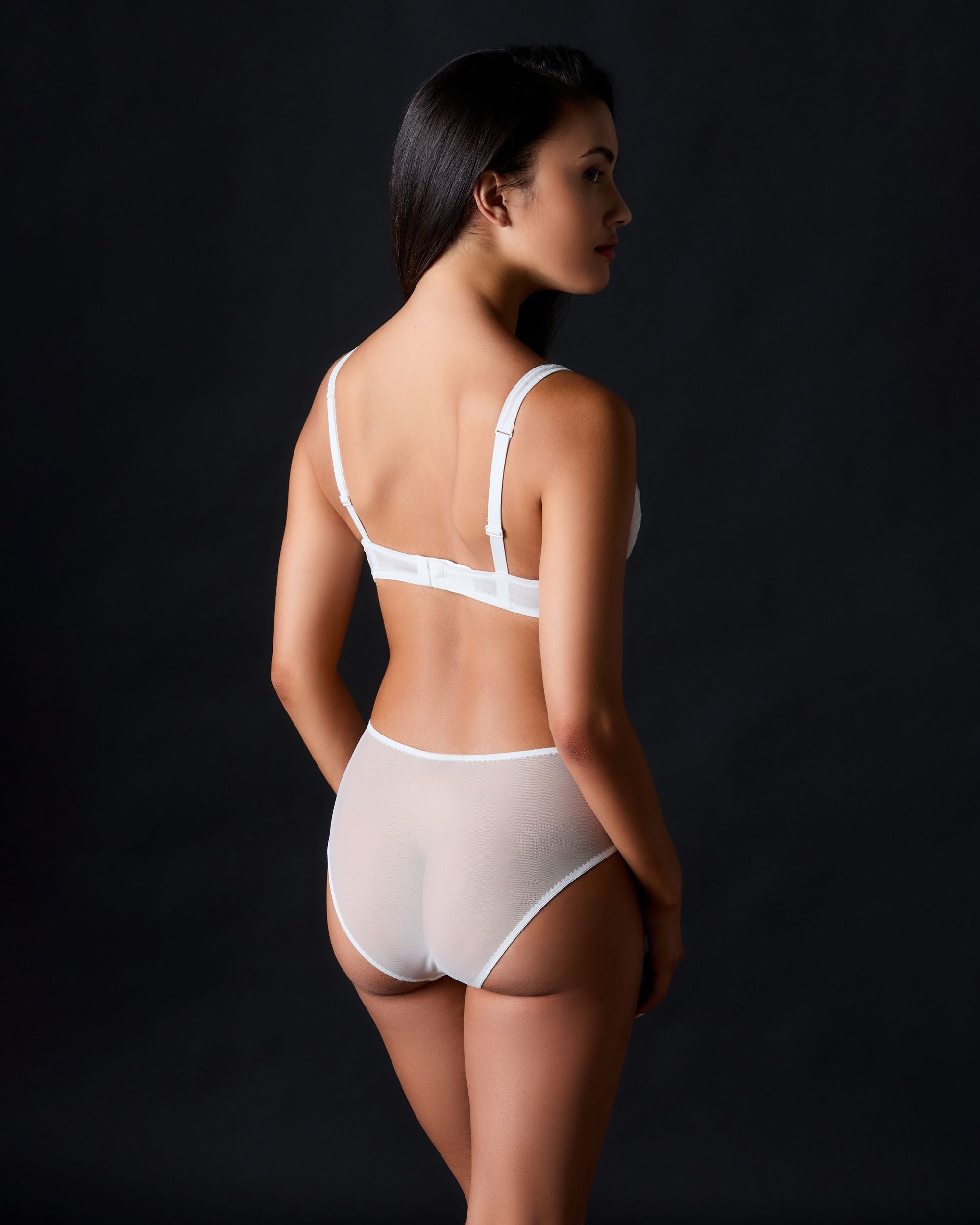 Journelle Romy High Waist Brief in white