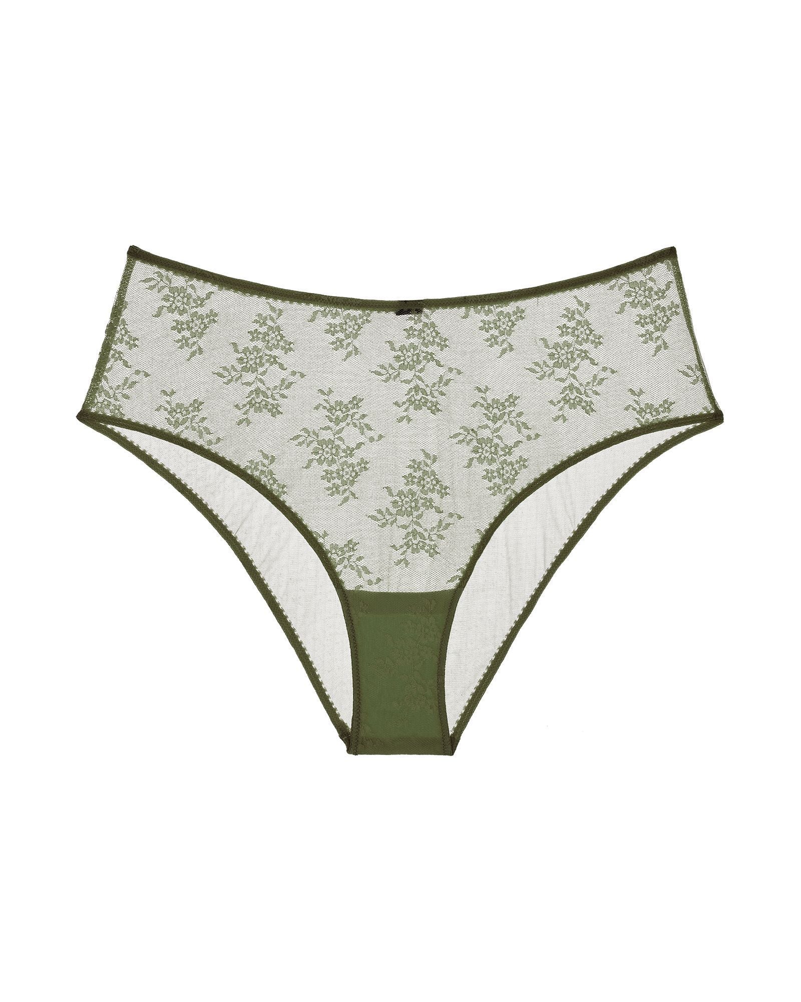 Journelle Romy High Waist Brief in green