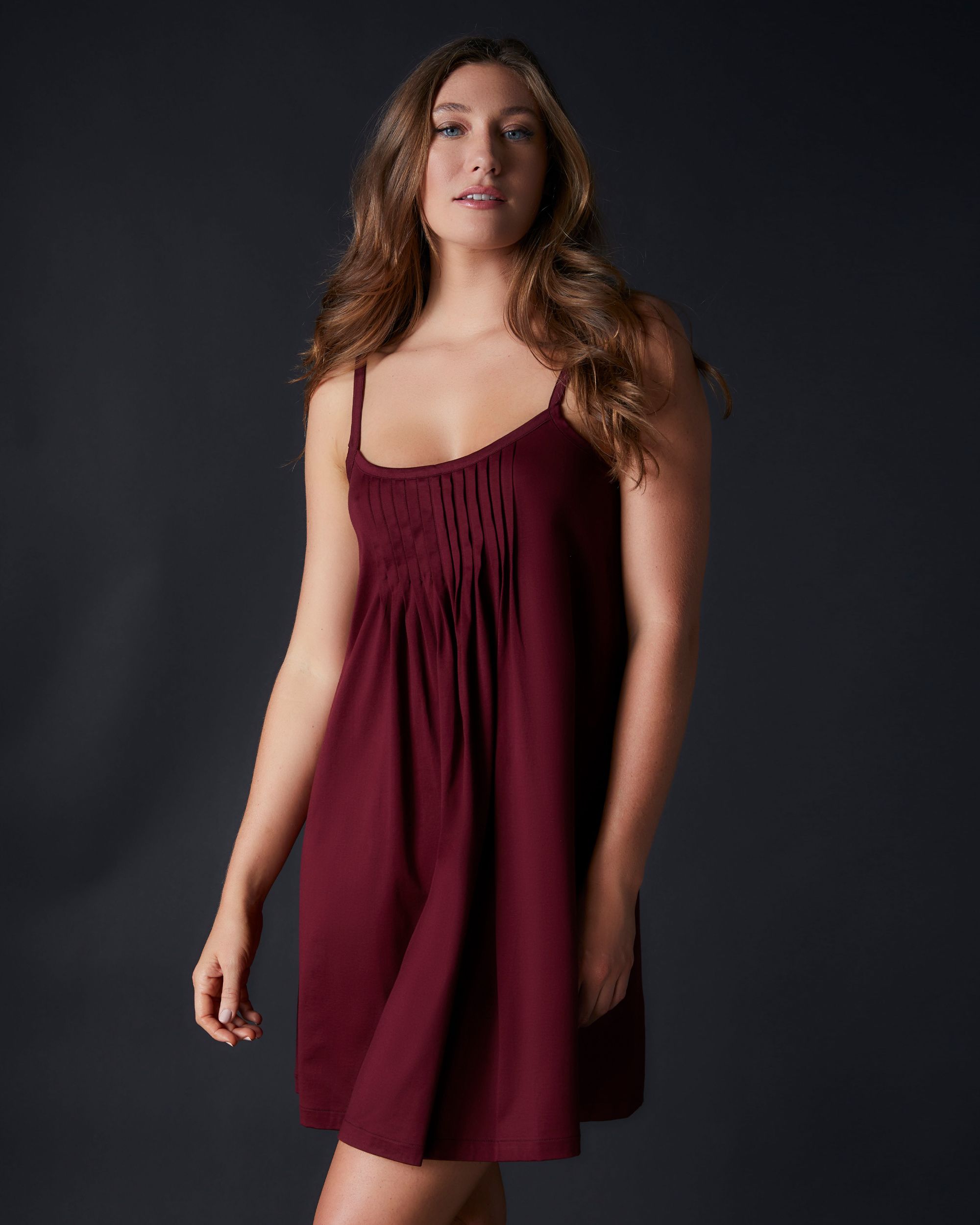 Hanro Juliet Babydoll in red