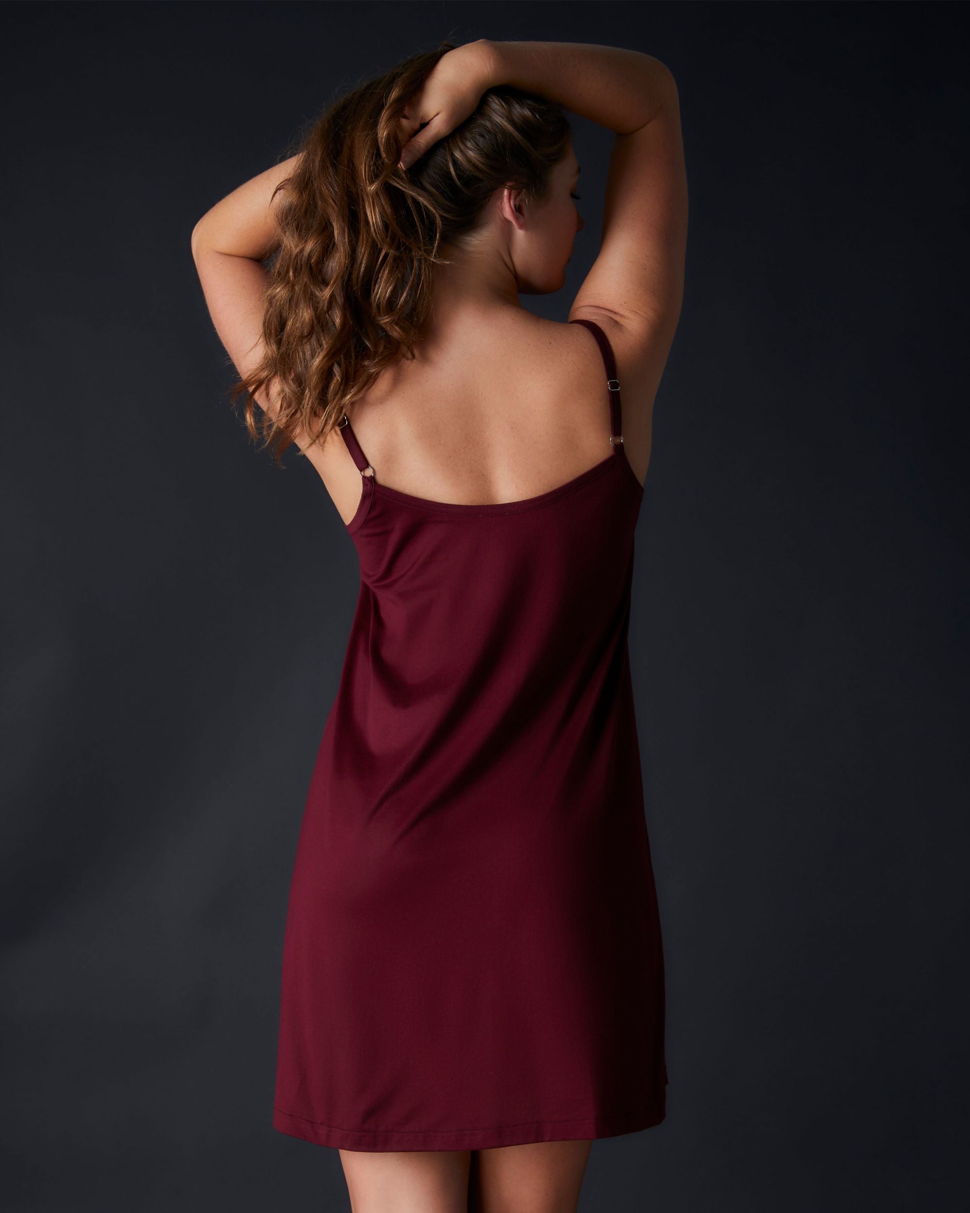 Hanro Juliet Babydoll in red