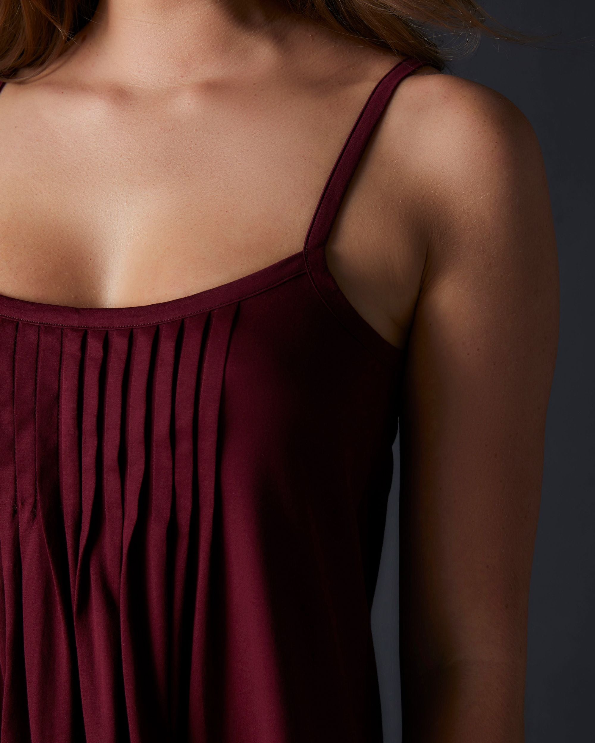 Hanro Juliet Babydoll in red