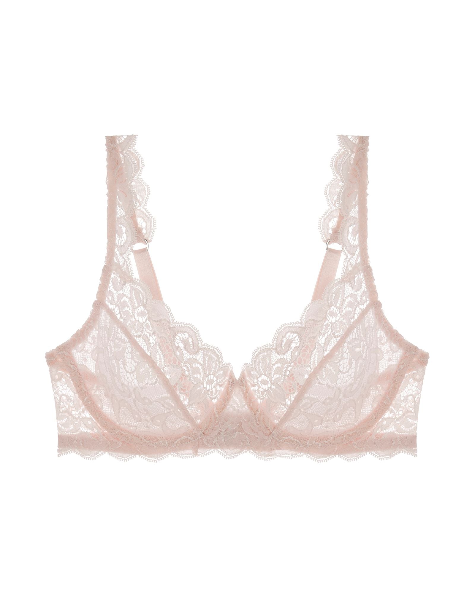 Hanro Luxury Moments Underwire Bra in pink