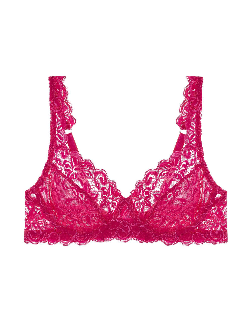 Hanro Luxury Moments Underwire Bra in pink
