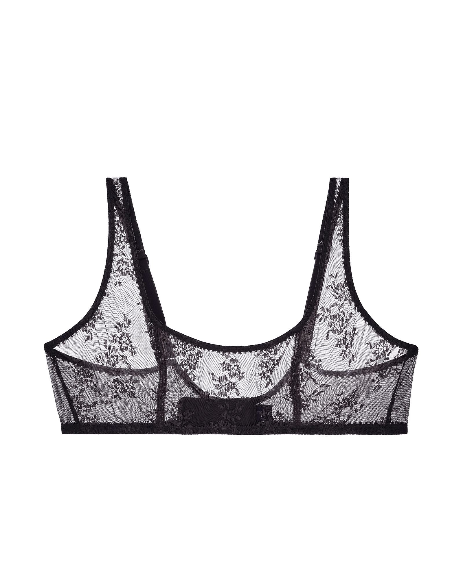 Journelle Romy Scoop Bralette in black