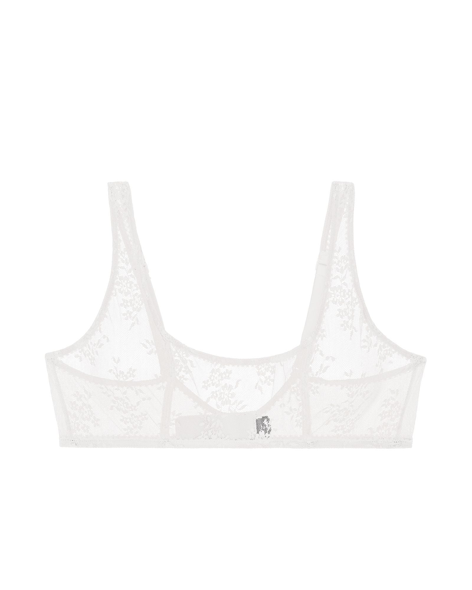 Journelle Romy Scoop Bralette in white