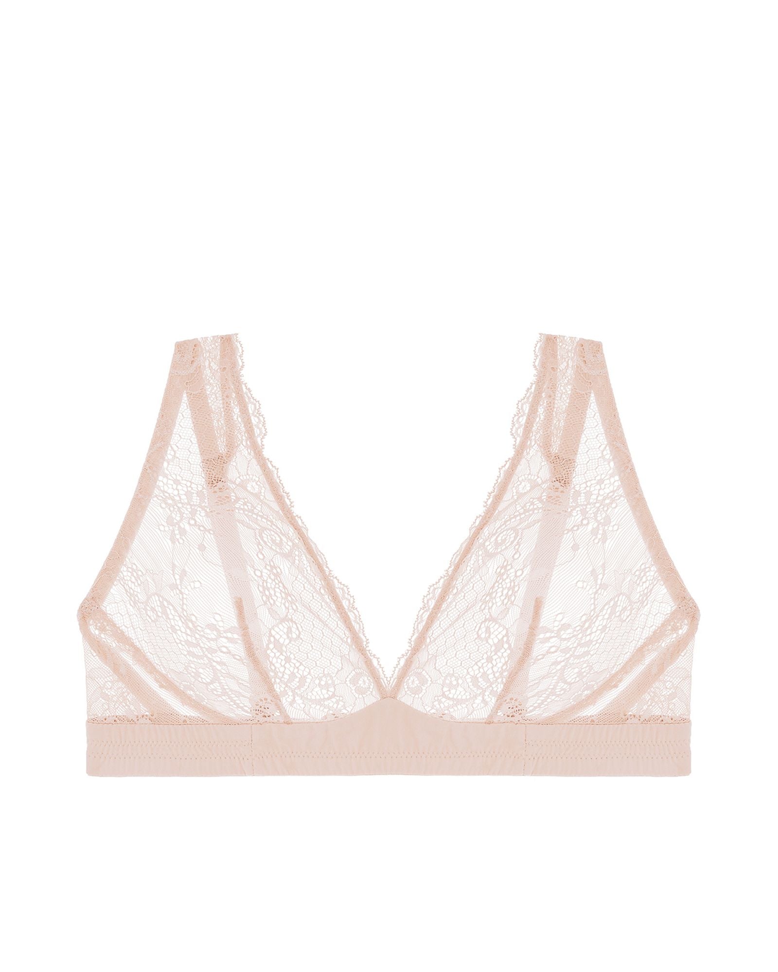 Journelle Sapna Plunge Bralette in pink
