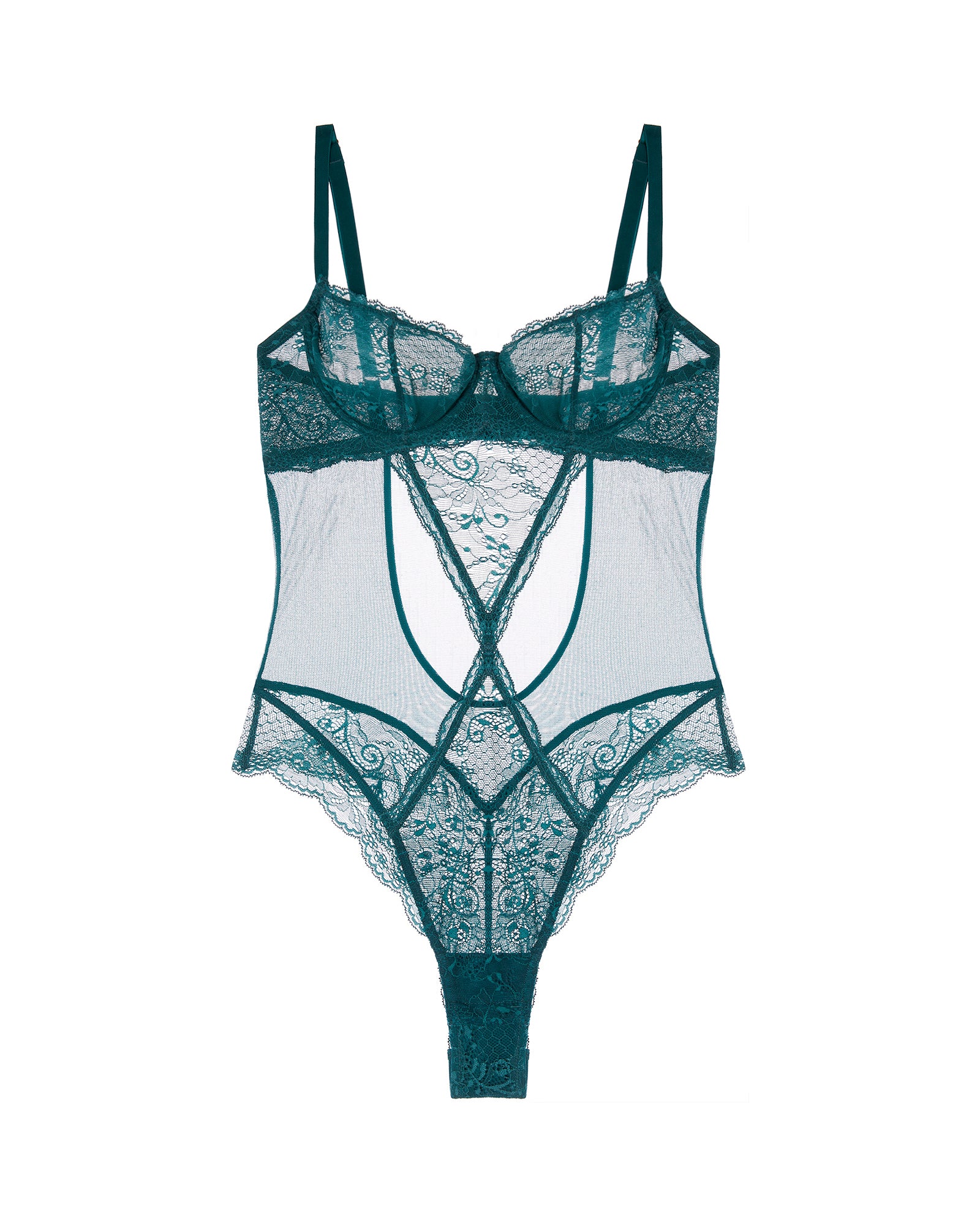 Journelle Sapna Bodysuit in green