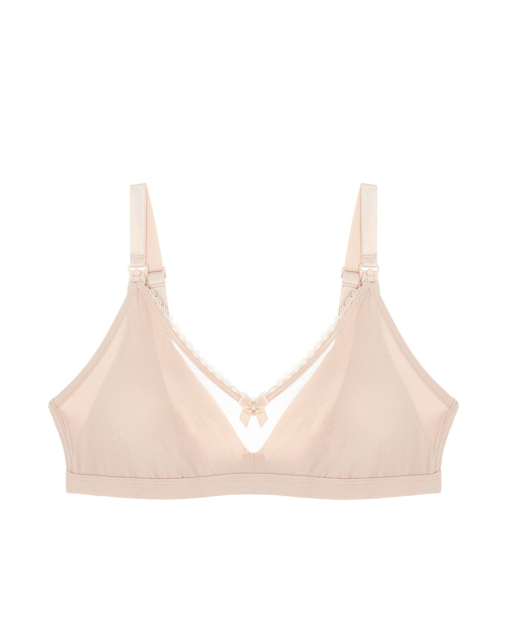 Journelle Victoire Maternity Wireless Bra in pink