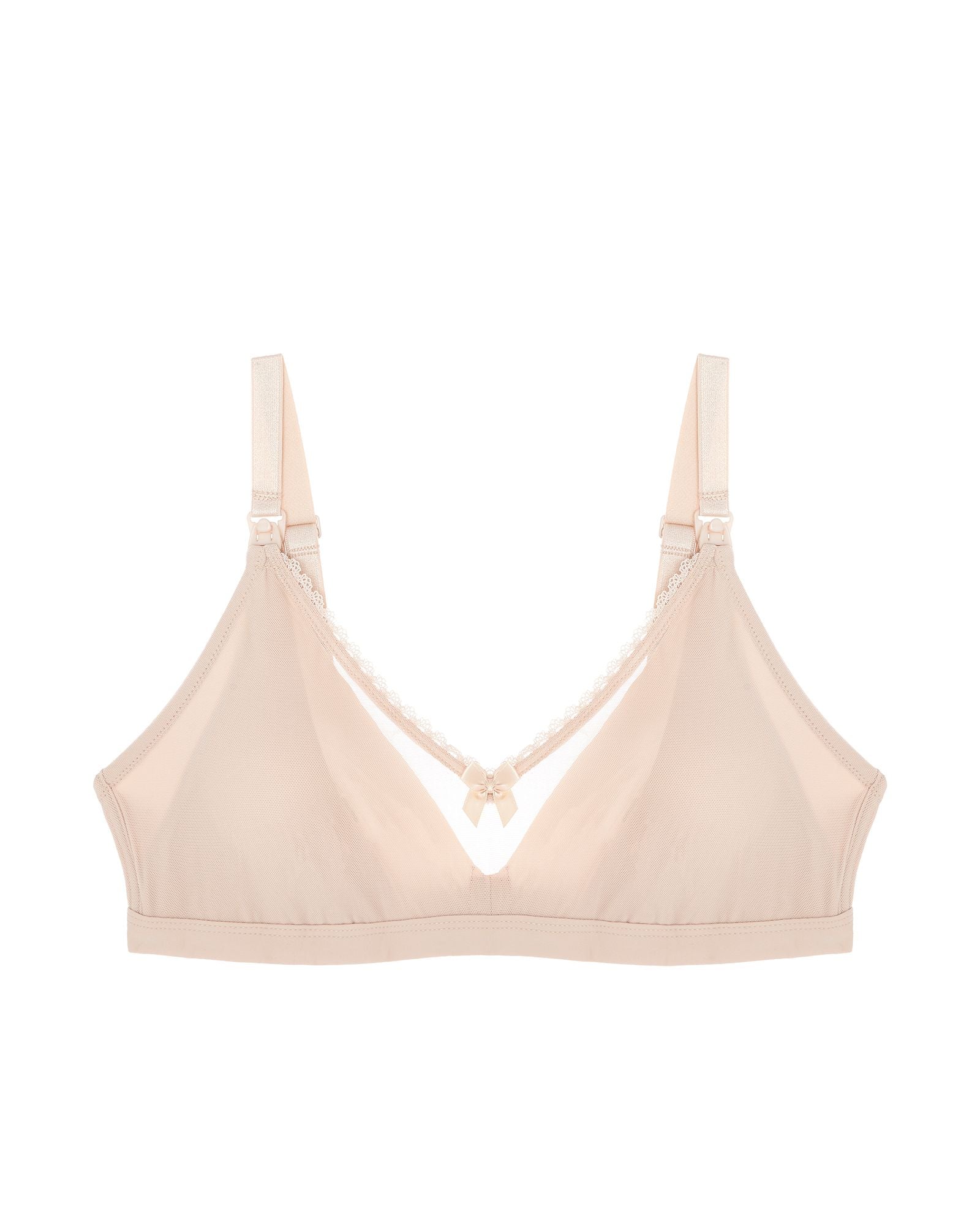 Journelle Victoire Maternity Wireless Bra in pink