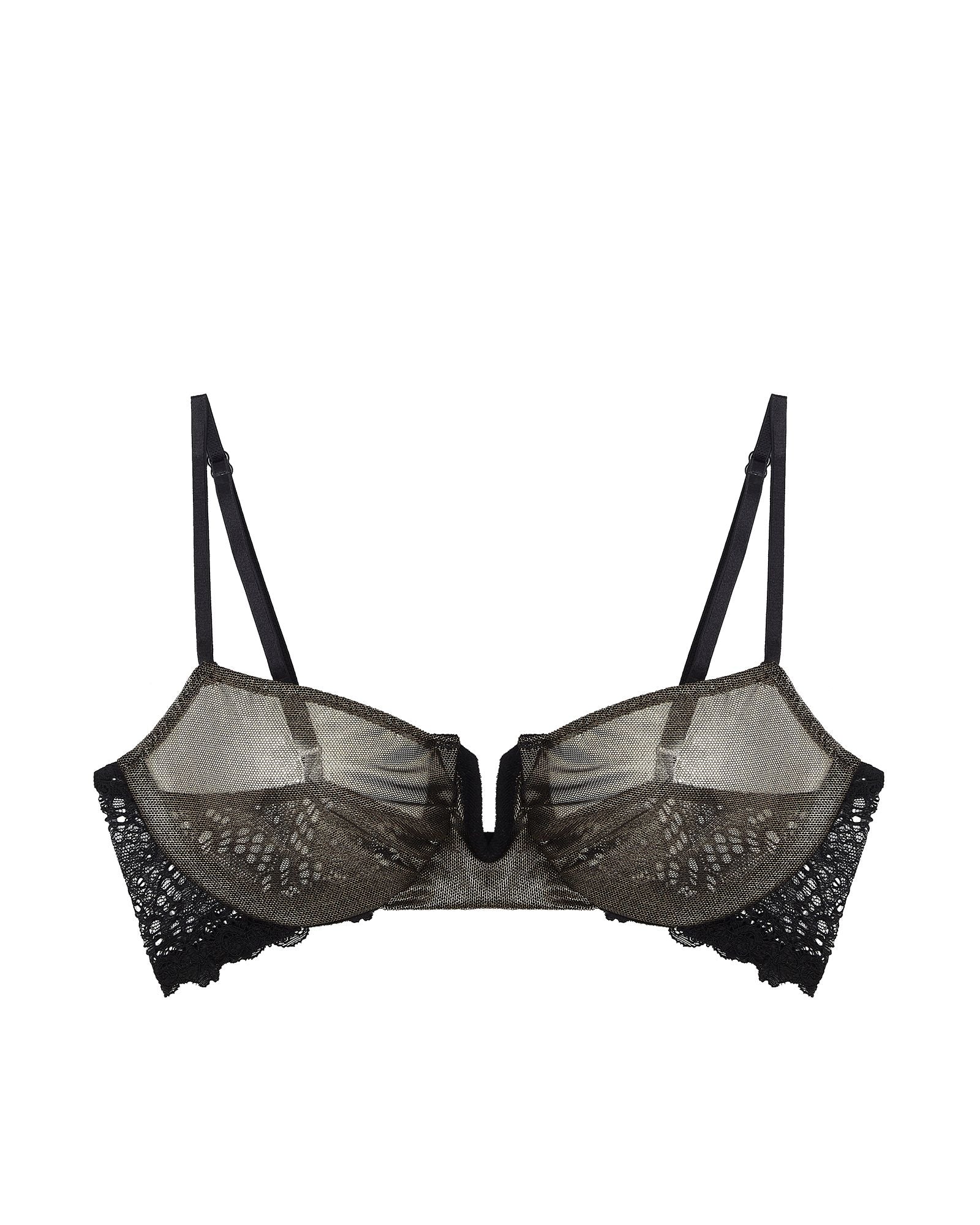 Only Hearts Mermaid Whisper Sweet Nothings Soft Underwire Bra in metallics