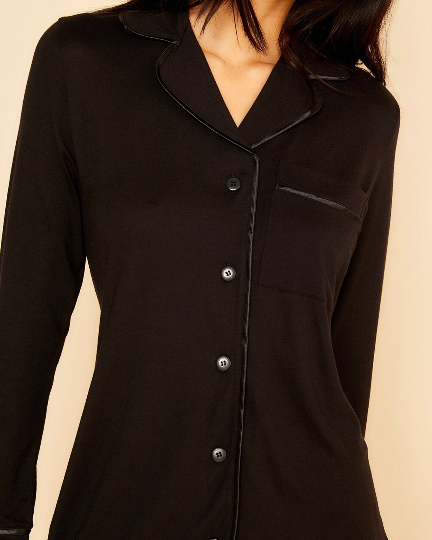 Cosabella Bella Sleep Shirt in black