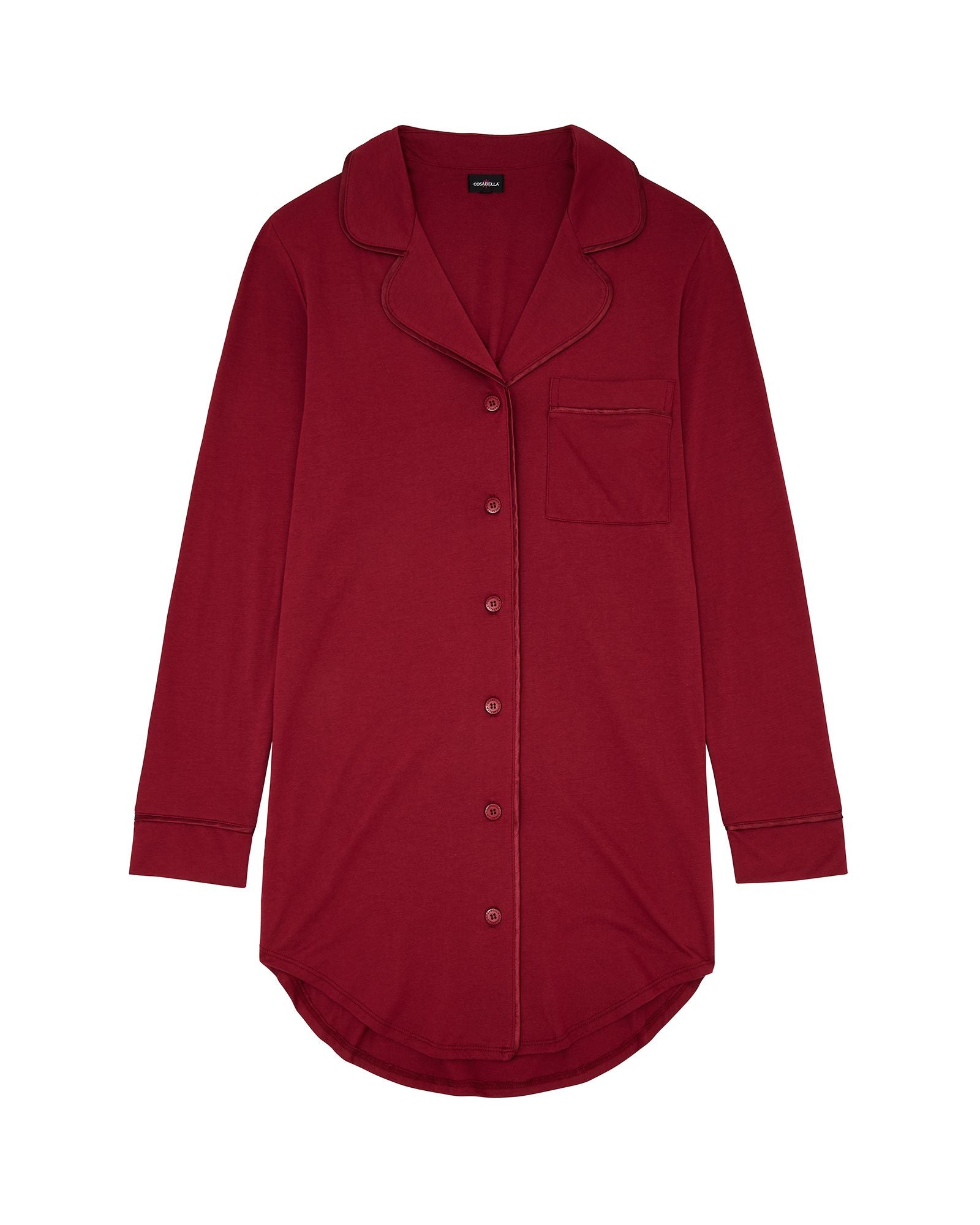 Cosabella Bella Sleep Shirt in red