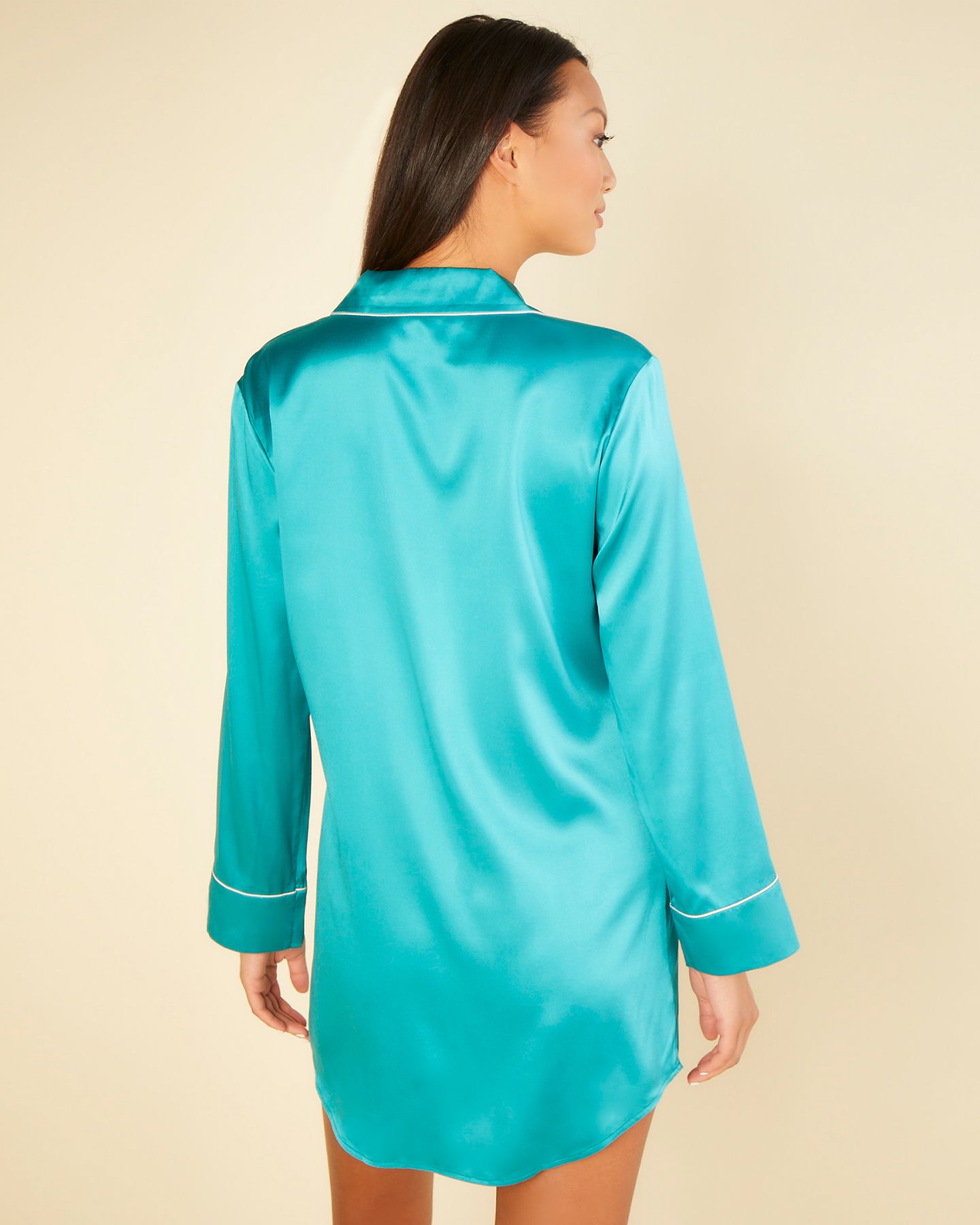 Cosabella Cosabella x Journelle Bette Sleepshirt in green